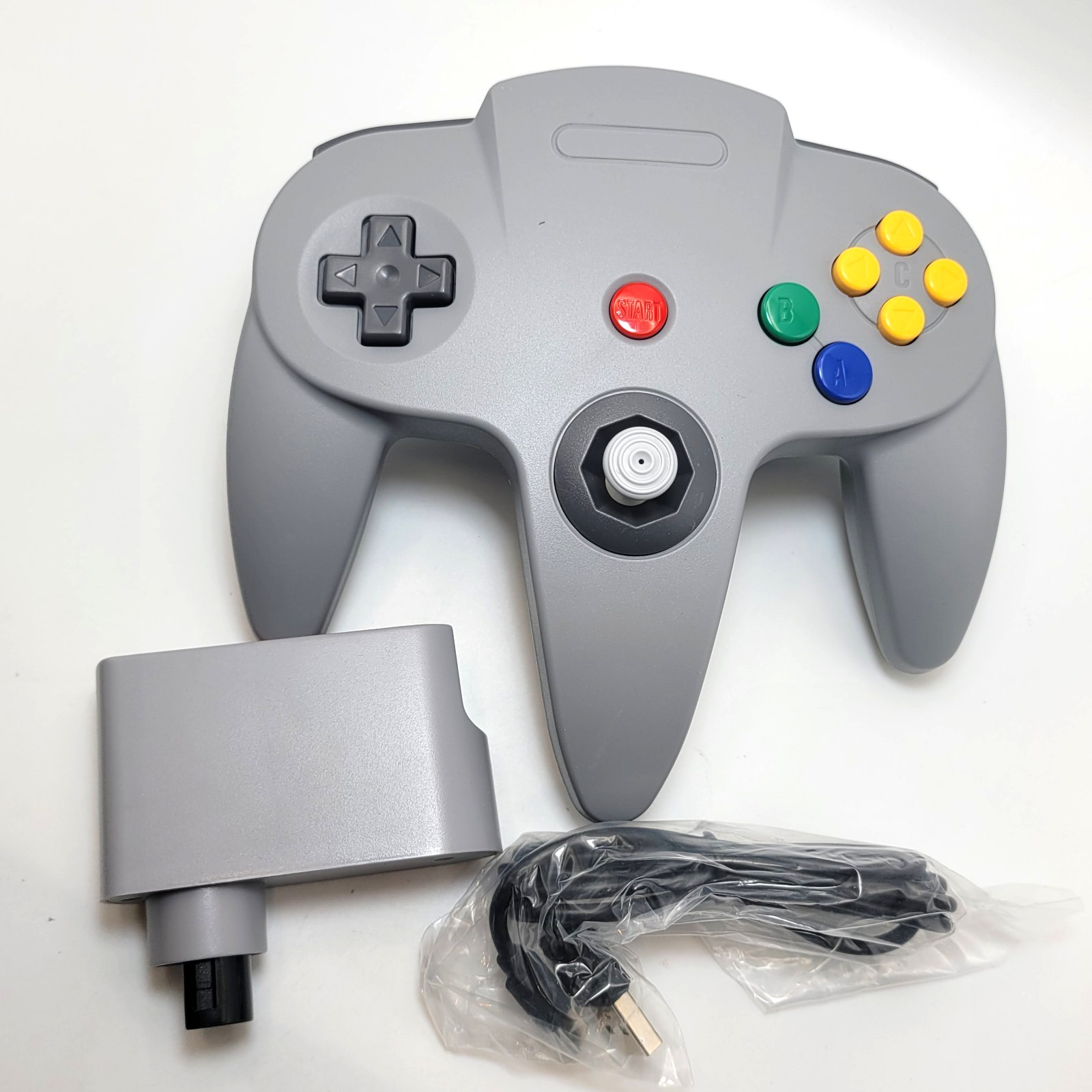 Nintendo 64 Wireless Controller 2.4 Ghz for N64 – TeknoGame® – Brand New in Box