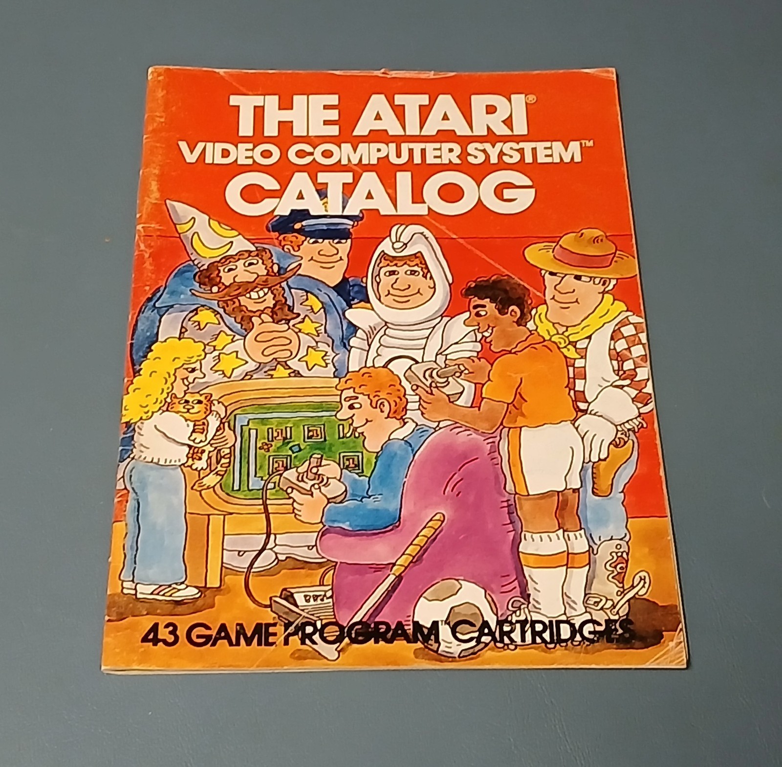 Atari 2600 Video Checkers – Complete In Box (CIB) With Manual And Catalog