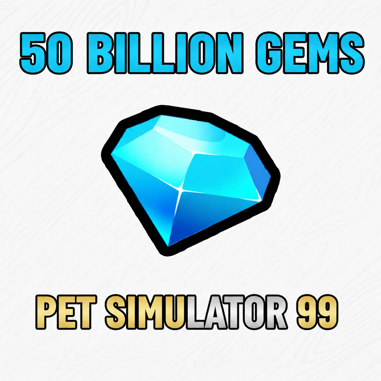 🔥💎 5-50 BILLION GEMS (PS99) 🔥PET SIMULATOR 99 – SAMEDAY!⚡💸