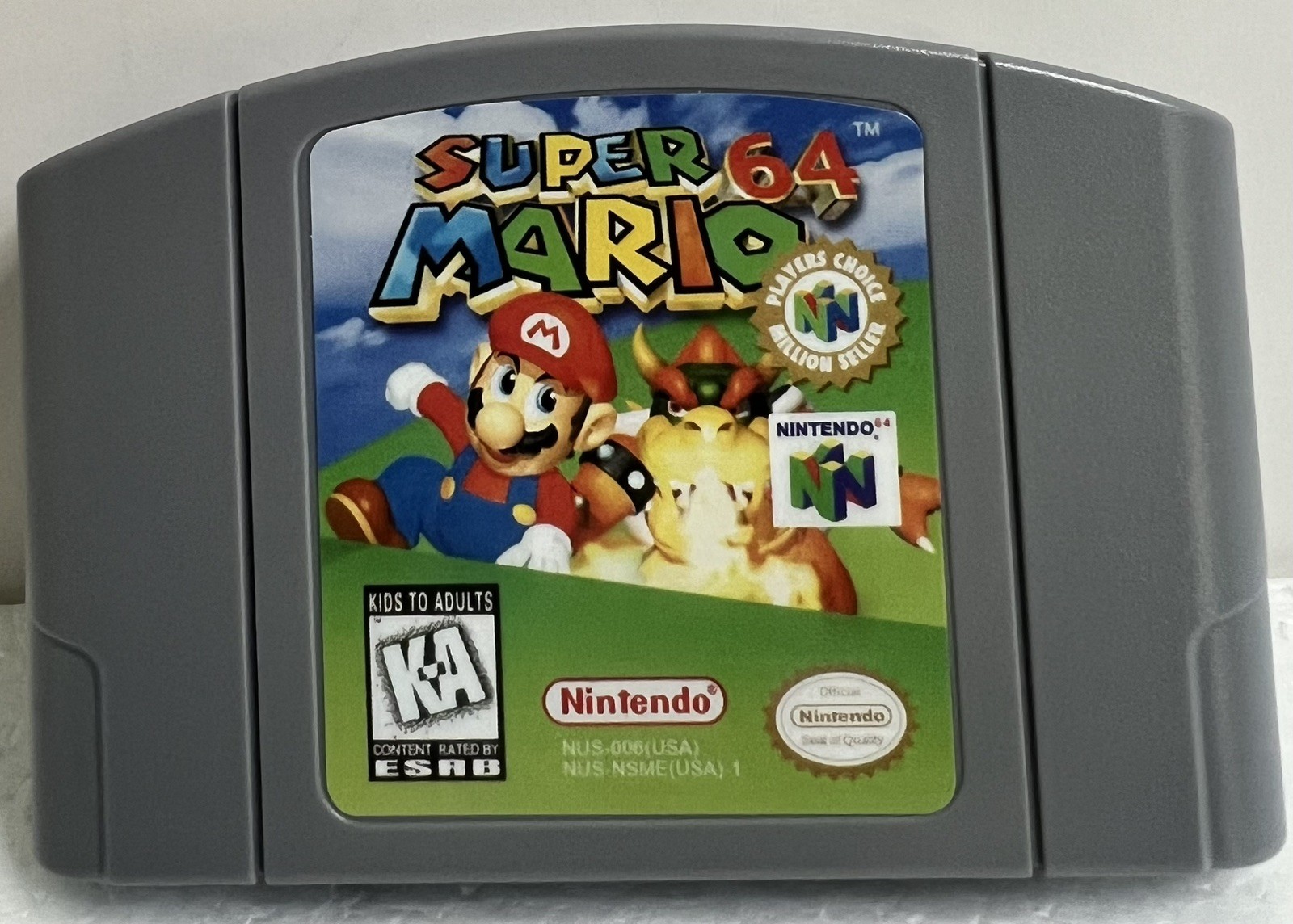 Nintendo Super Mario 64 Nintendo 64 Game Cartridge