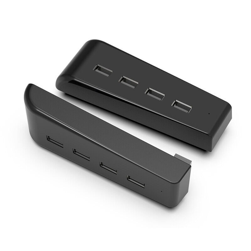 4-Port USB 2.0 Hub Charging Adapter Expander Splitter For PS5/PS4/Xbox One