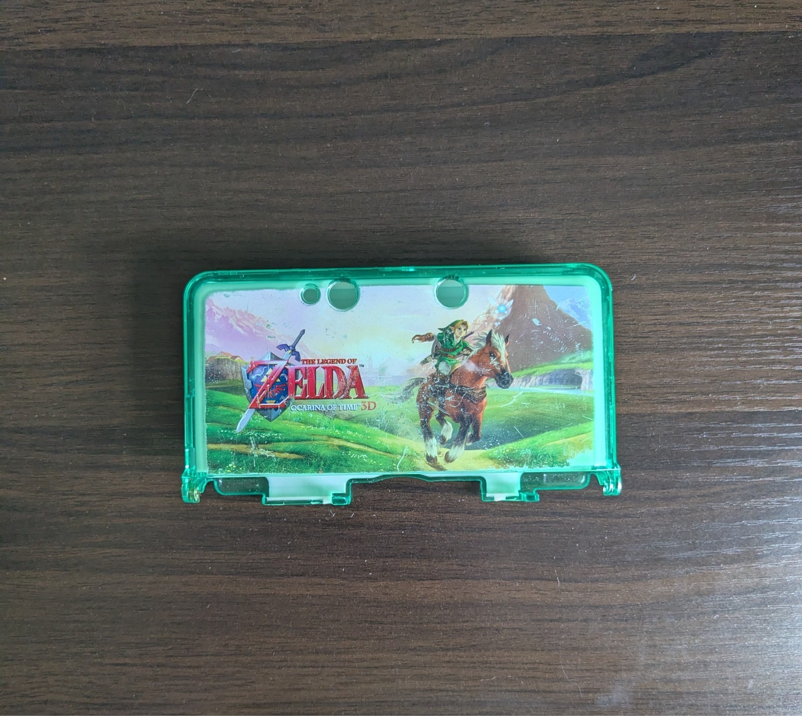 Great condition Nintendo 3DS Handheld System – Aqua Blue (Case and Holder)