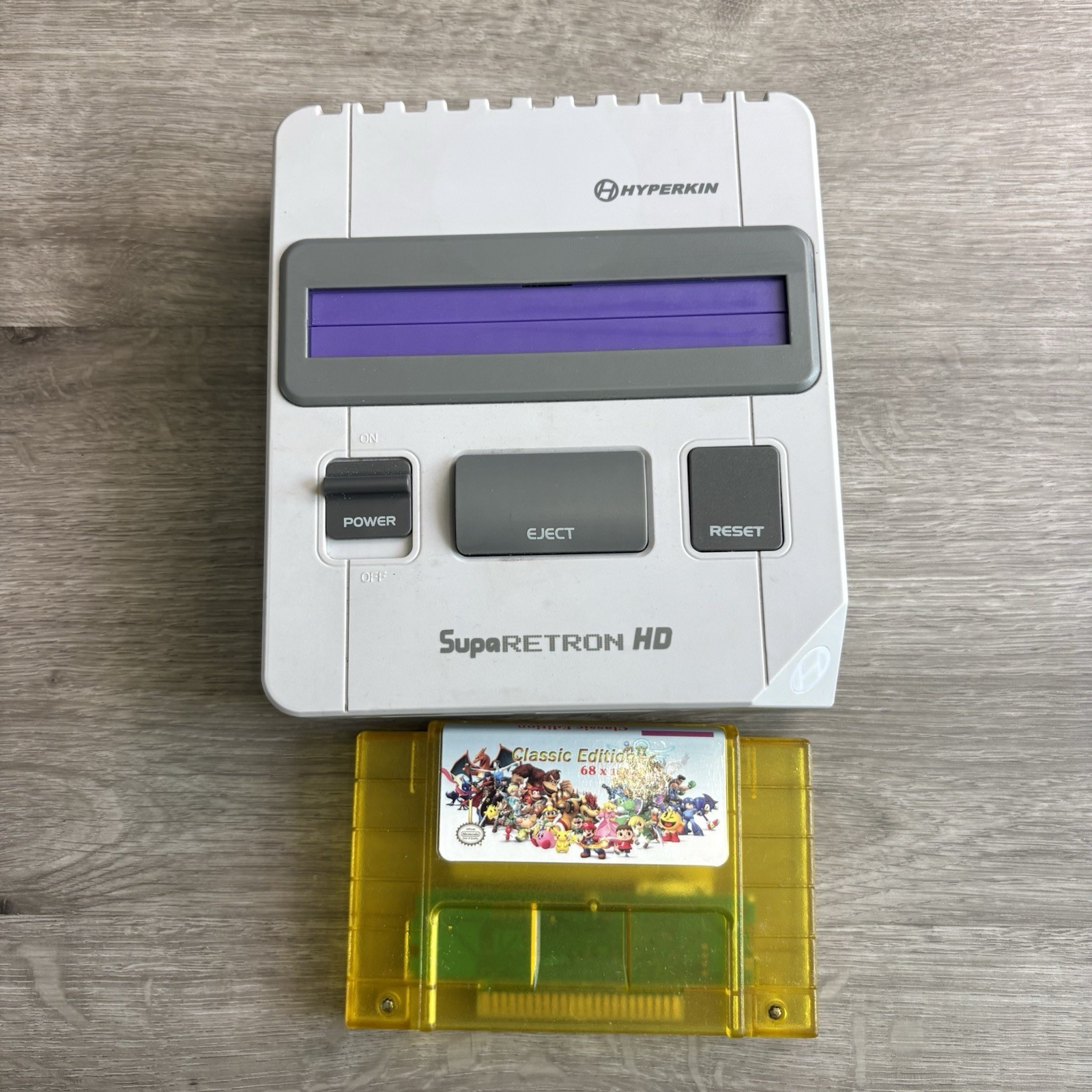 Hyperkin SupaRetroN Retro HD Gaming Console 720p for SNES Super Famicom Untested