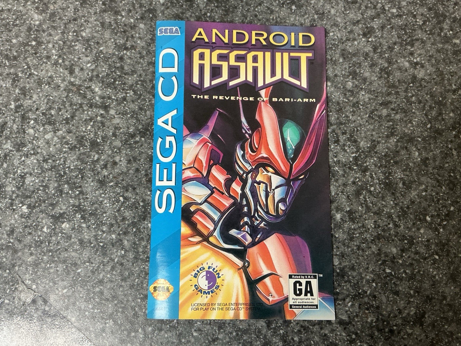 Android Assault ( Sega CD) Complete In Case