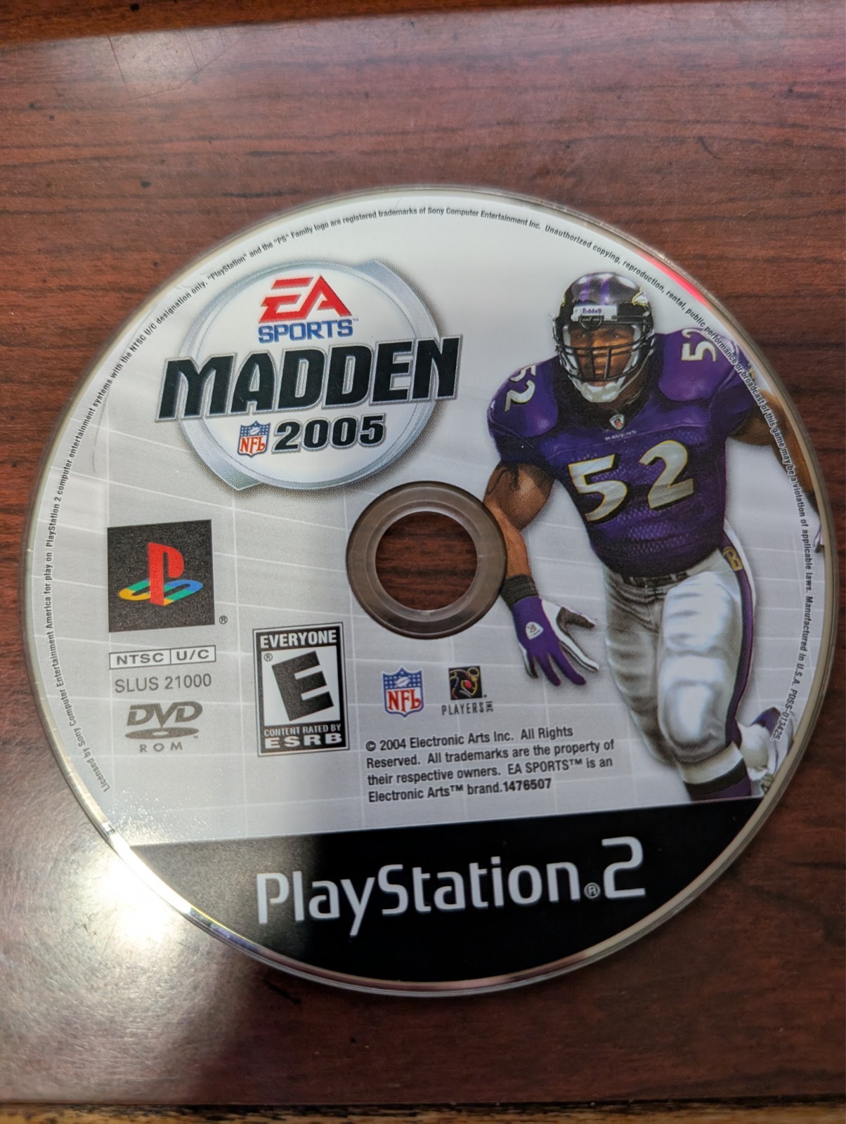 Madden NFL 2005 (PlayStation 2 PS2, 2004) NO TRACKING – DISC ONLY 8384