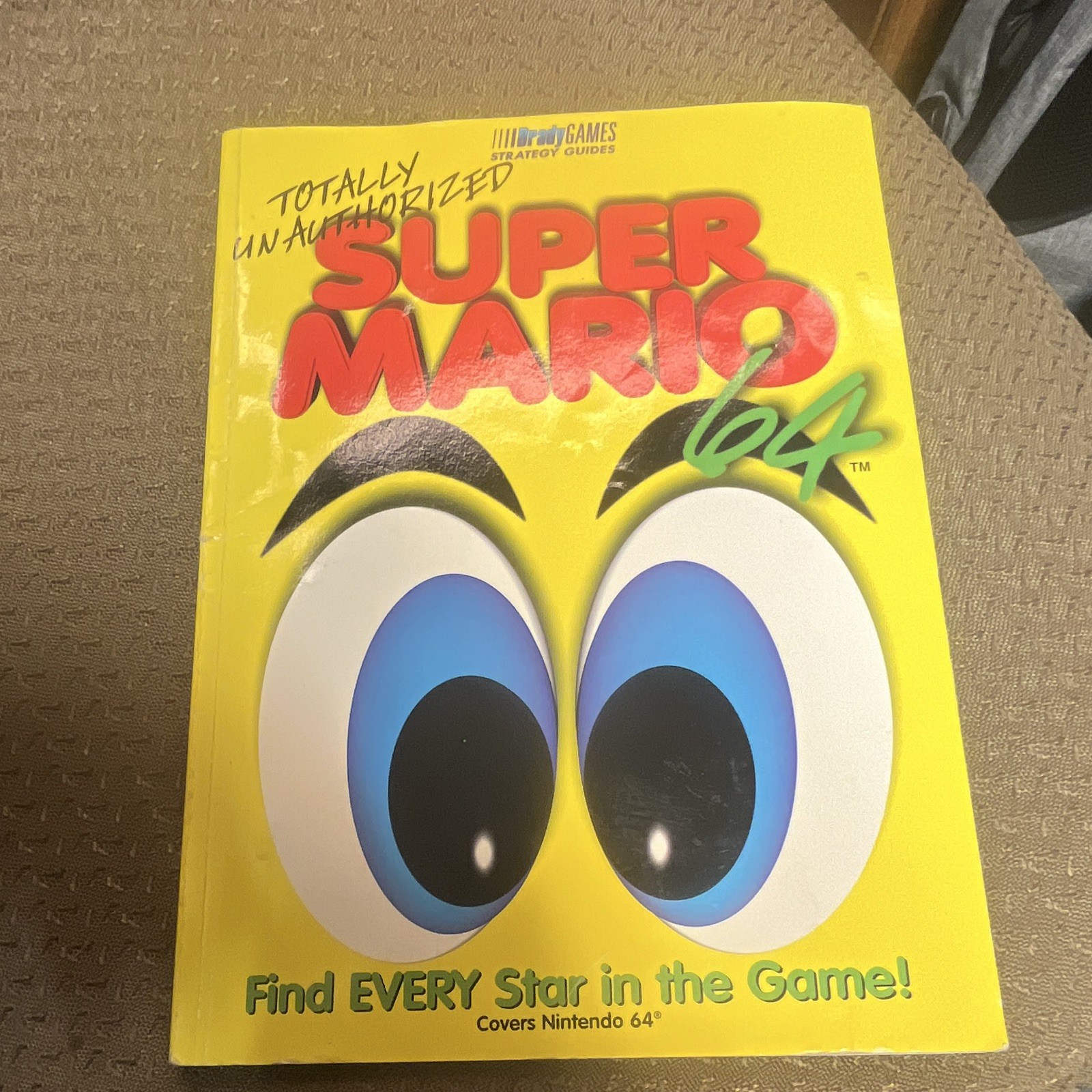 BradyGAMES Totally Unauthorized Super Mario 64 Strategy Guide (1996)