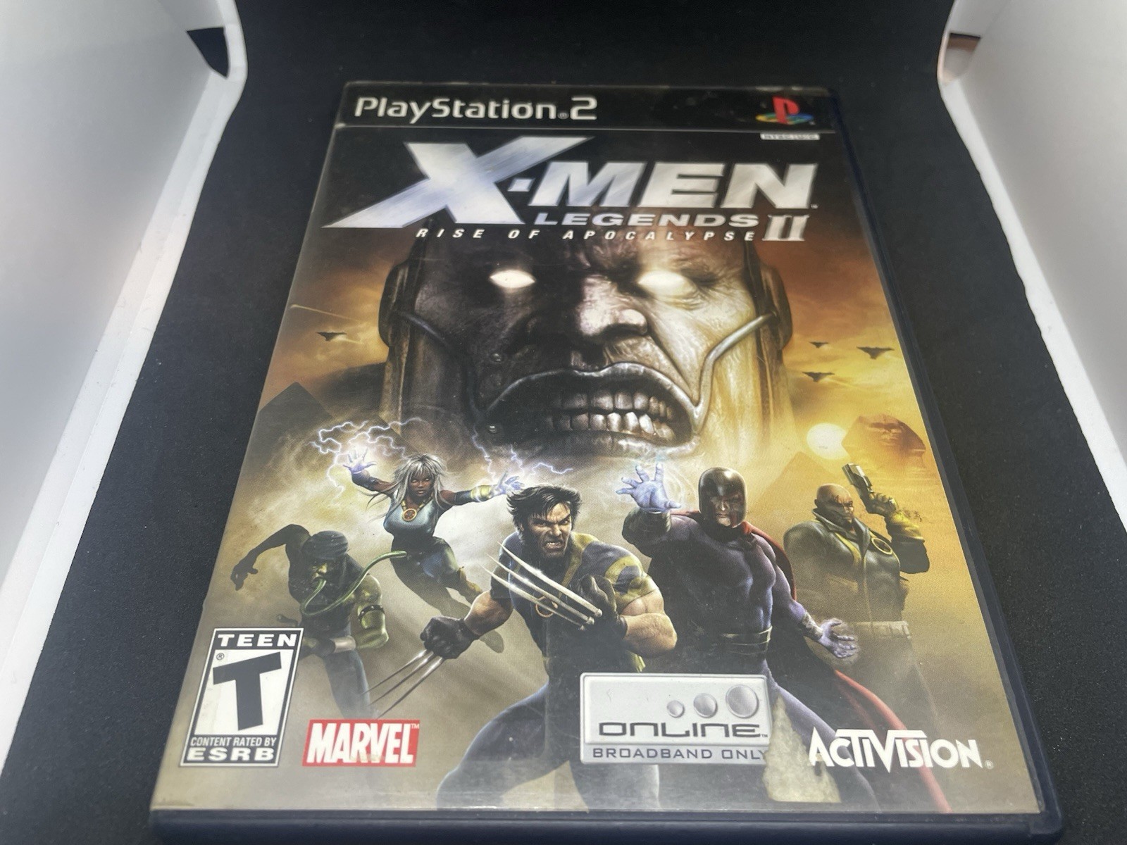 X-Men Legends 2 II: Rise of Apocalypse (Sony PlayStation 2, 2005) PS2 (Untested)