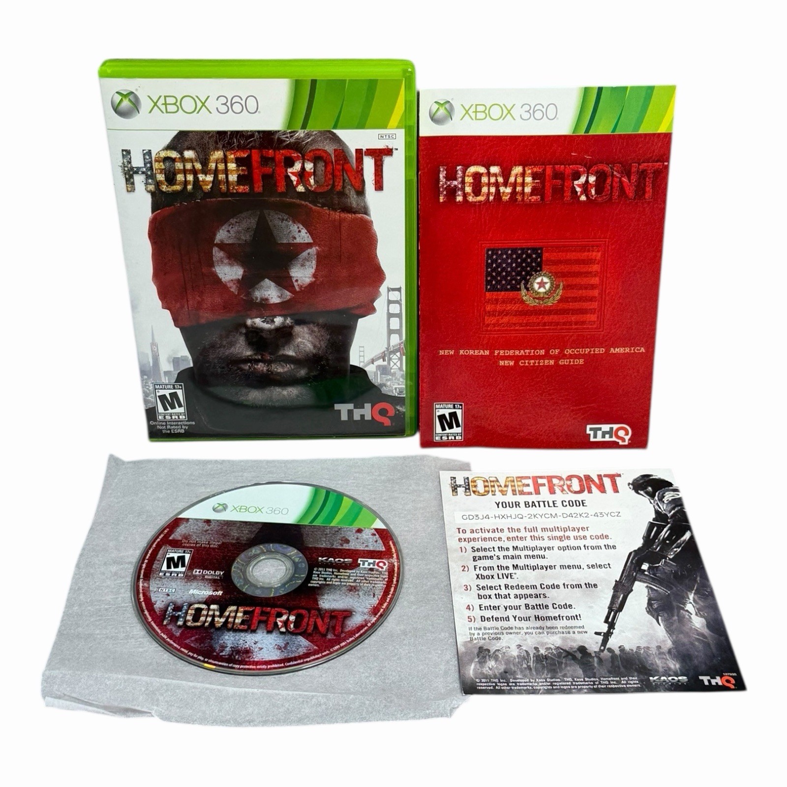 Homefront Xbox 360 Complete Refurbished