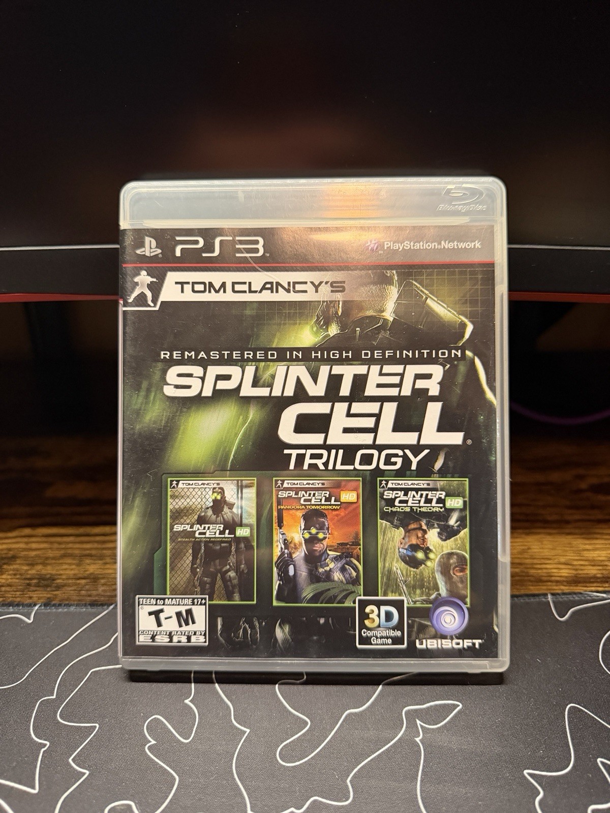 Tom Clancy’s Splinter Cell Trilogy, PlayStation 3/PS3 Remastered In HD CIB