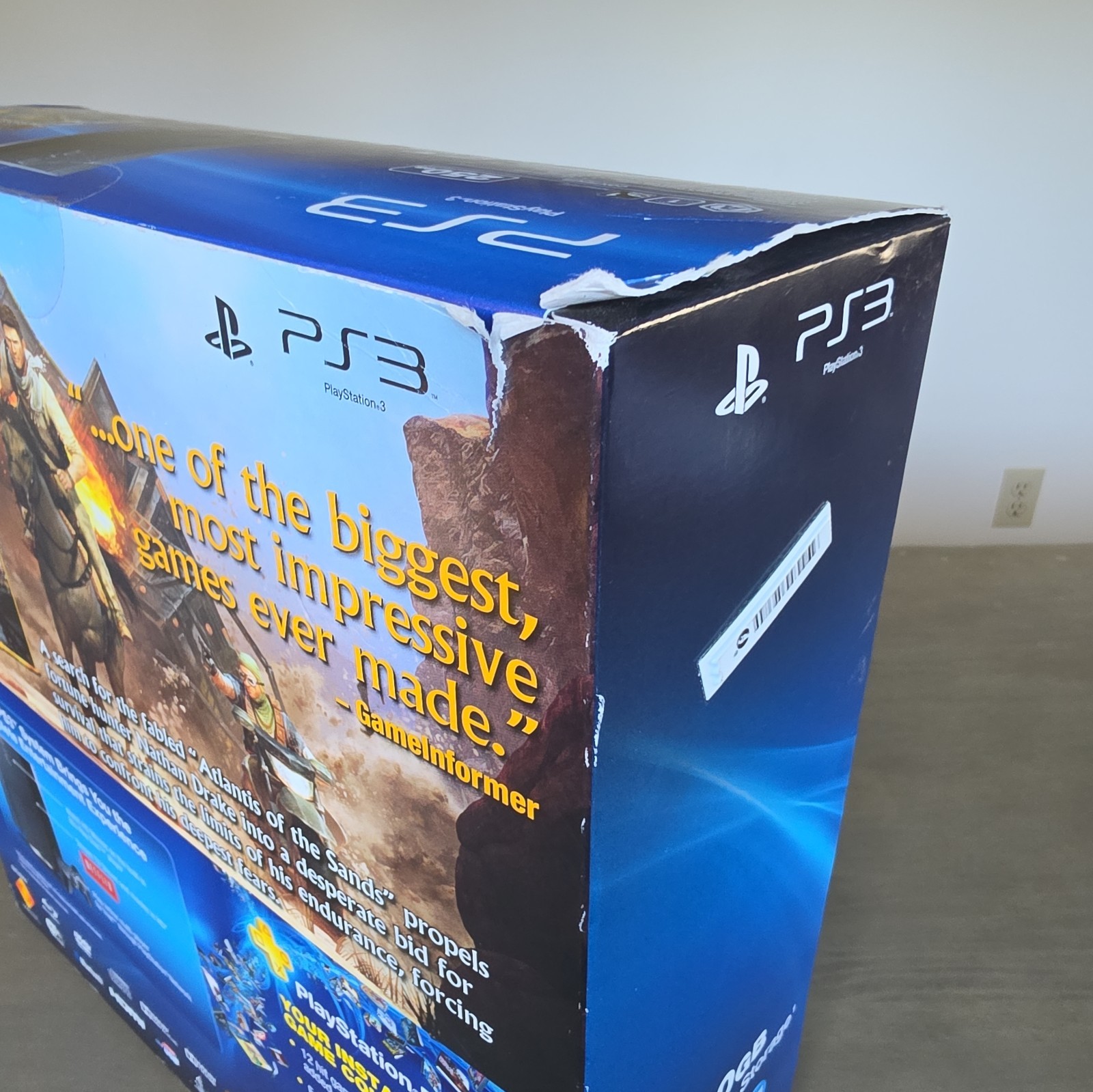 NEW SEALED Sony PS3 250GB CECH-401B Uncharted 3 Bundle GOTY edition Fast Ship!