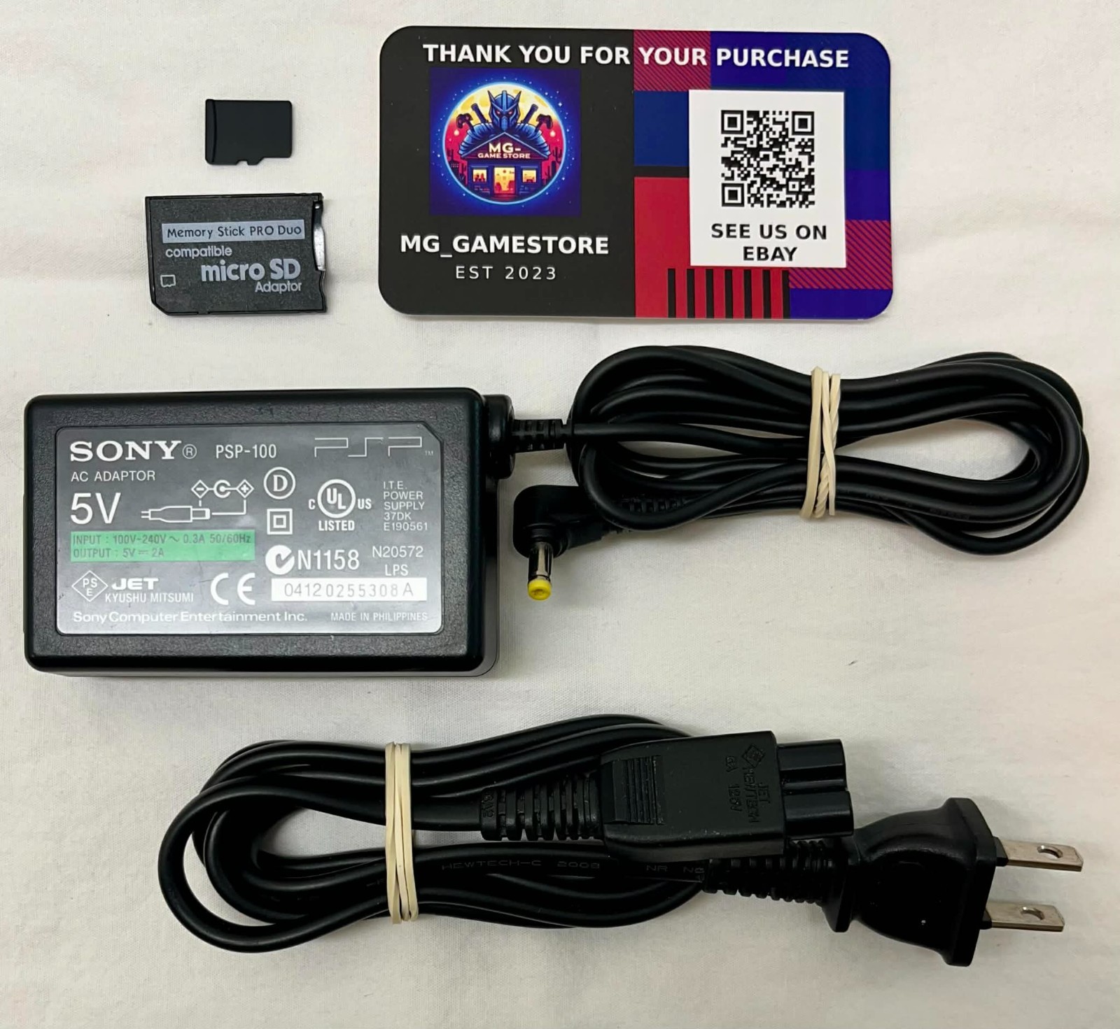 PSP3000 Clear Purple / IPS Screen / Battery / Sony Charger / Region Free / 32GB