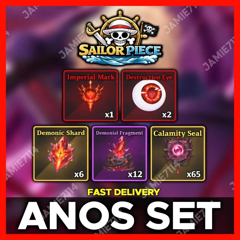 ✅ANOS SET MATERIALS ⚔️ SAILOR PIECE‼️FAST & EASY DELIVERY‼️