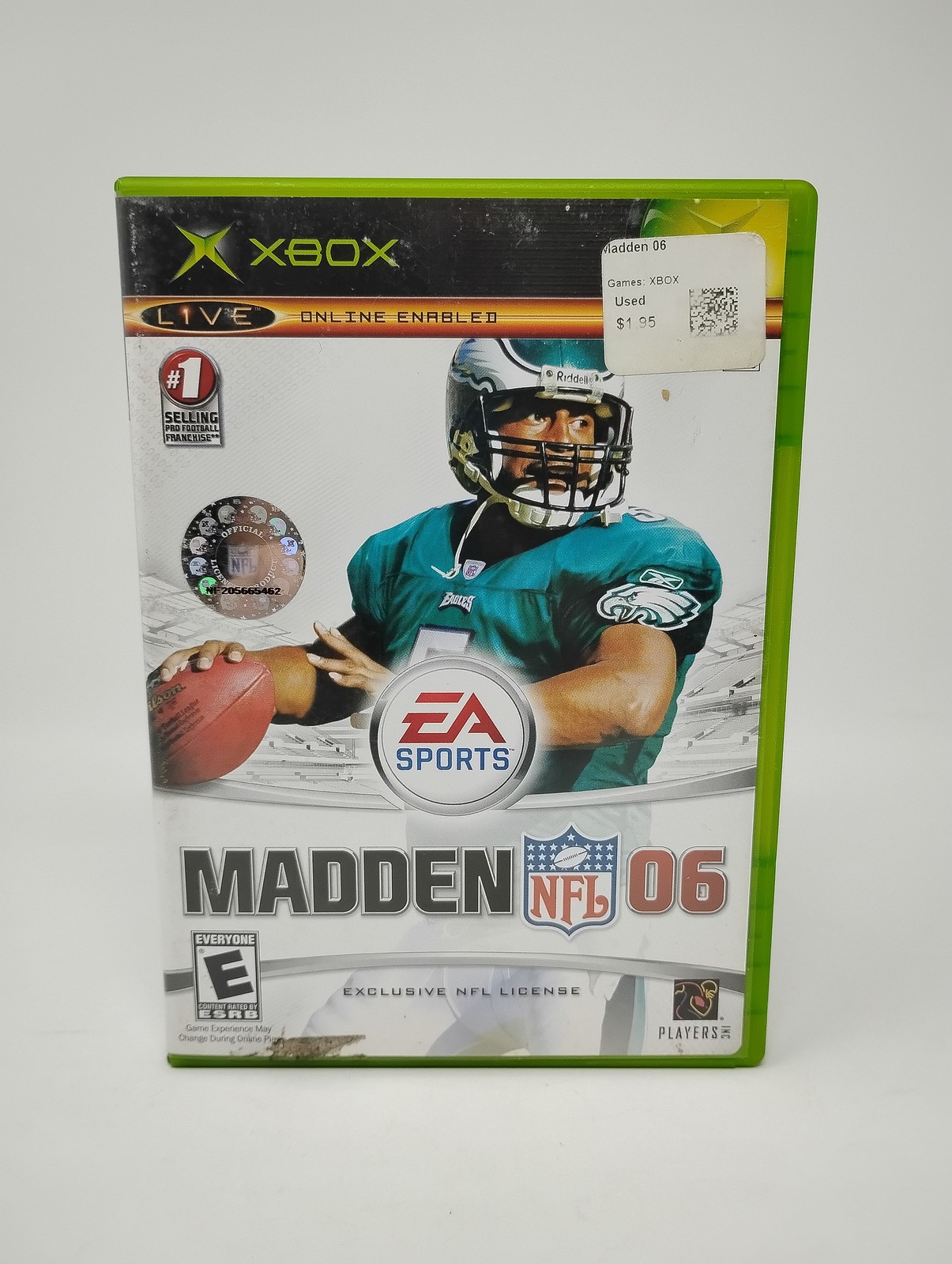 Electronic Arts Madden NFL 06 Xbox Original Game Disc Case Manual Football NTSC