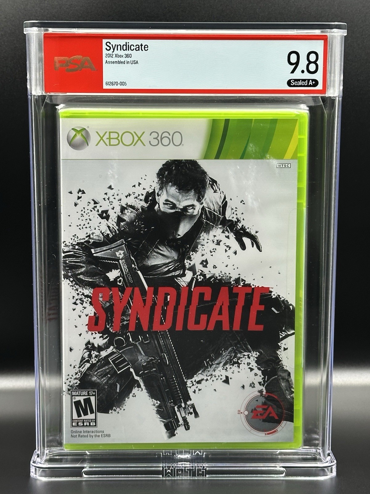 Syndicate • PSA 9.8 A+ • Xbox 360