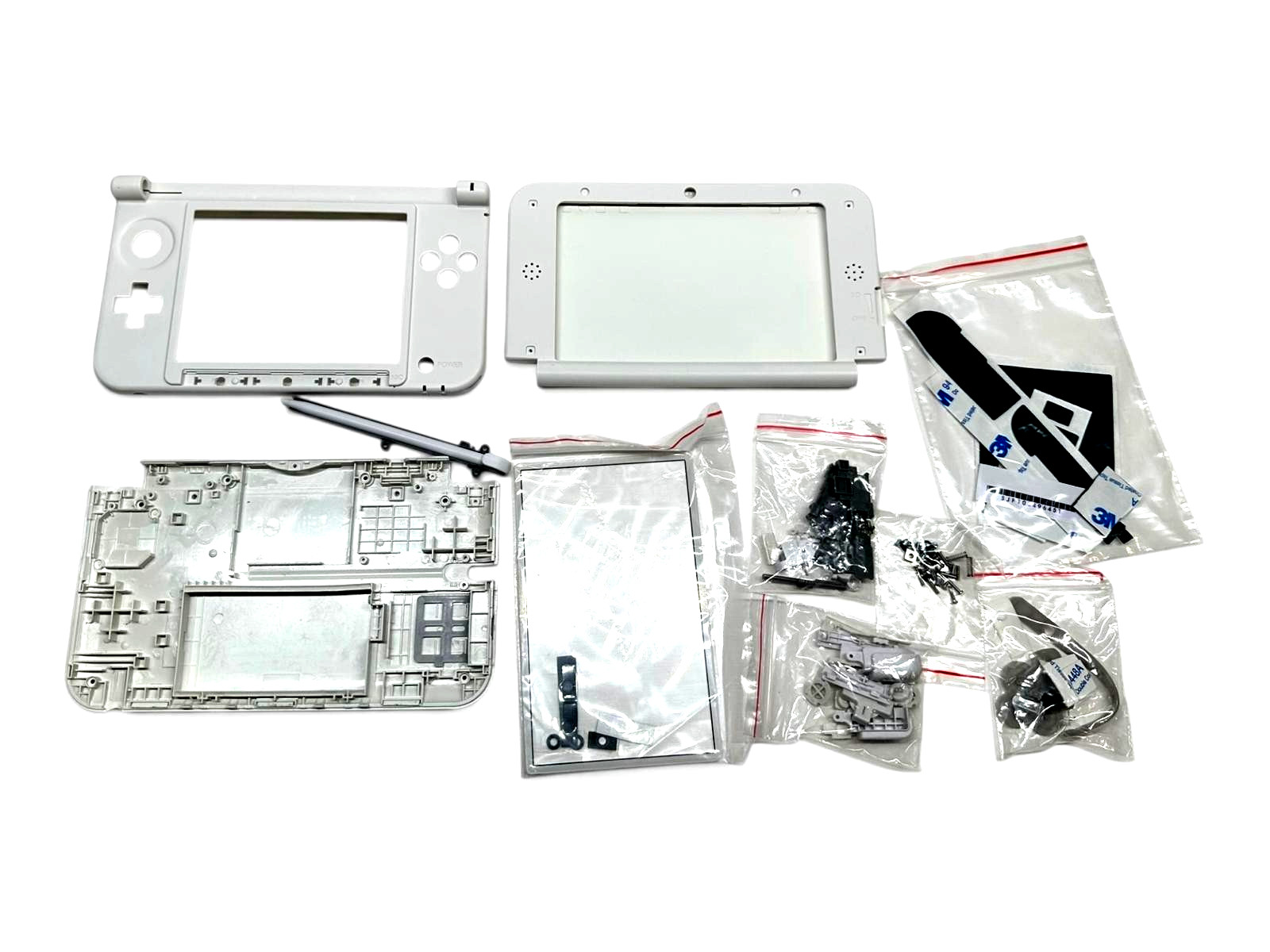 Full Housing Shell for Nintendo 3DS XL Replacement System White + FREE GIFT