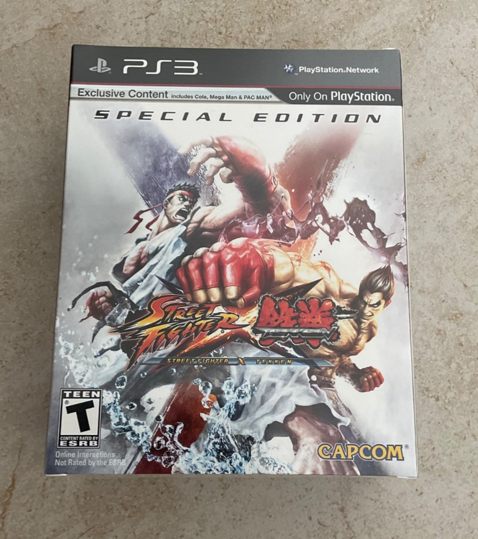 Street Fighter X Tekken: Special Edition PS3 Brand New Game (2012) SEALED