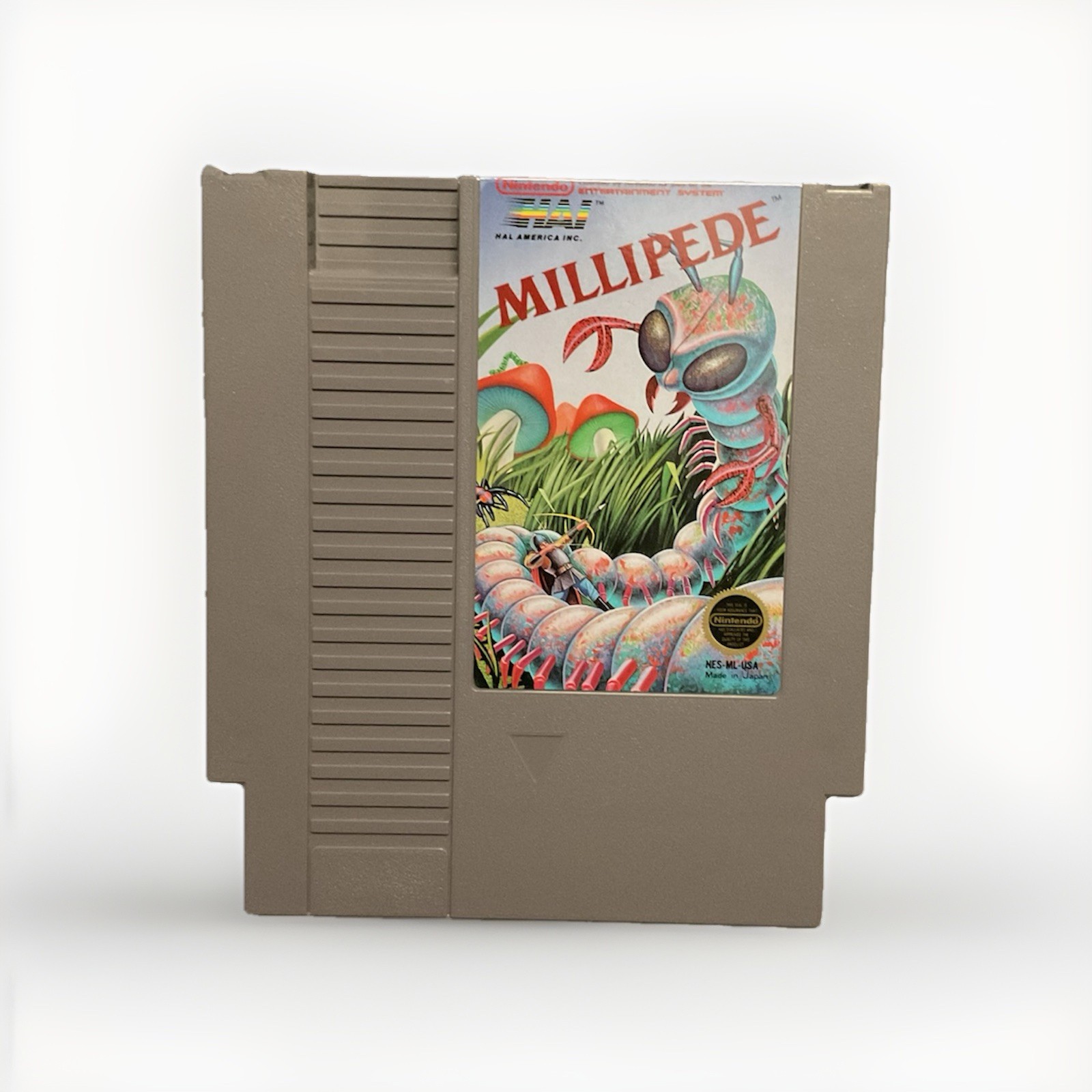 Millipede (Nintendo Entertainment System, 1988) — HAL America Inc. —with Box