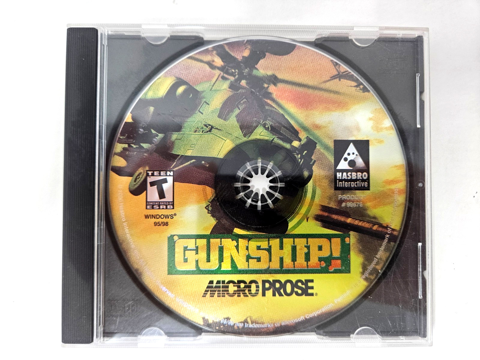 Gunship! – Helicopter Simulation Game – PC CD-ROM 2000 *No Manual*