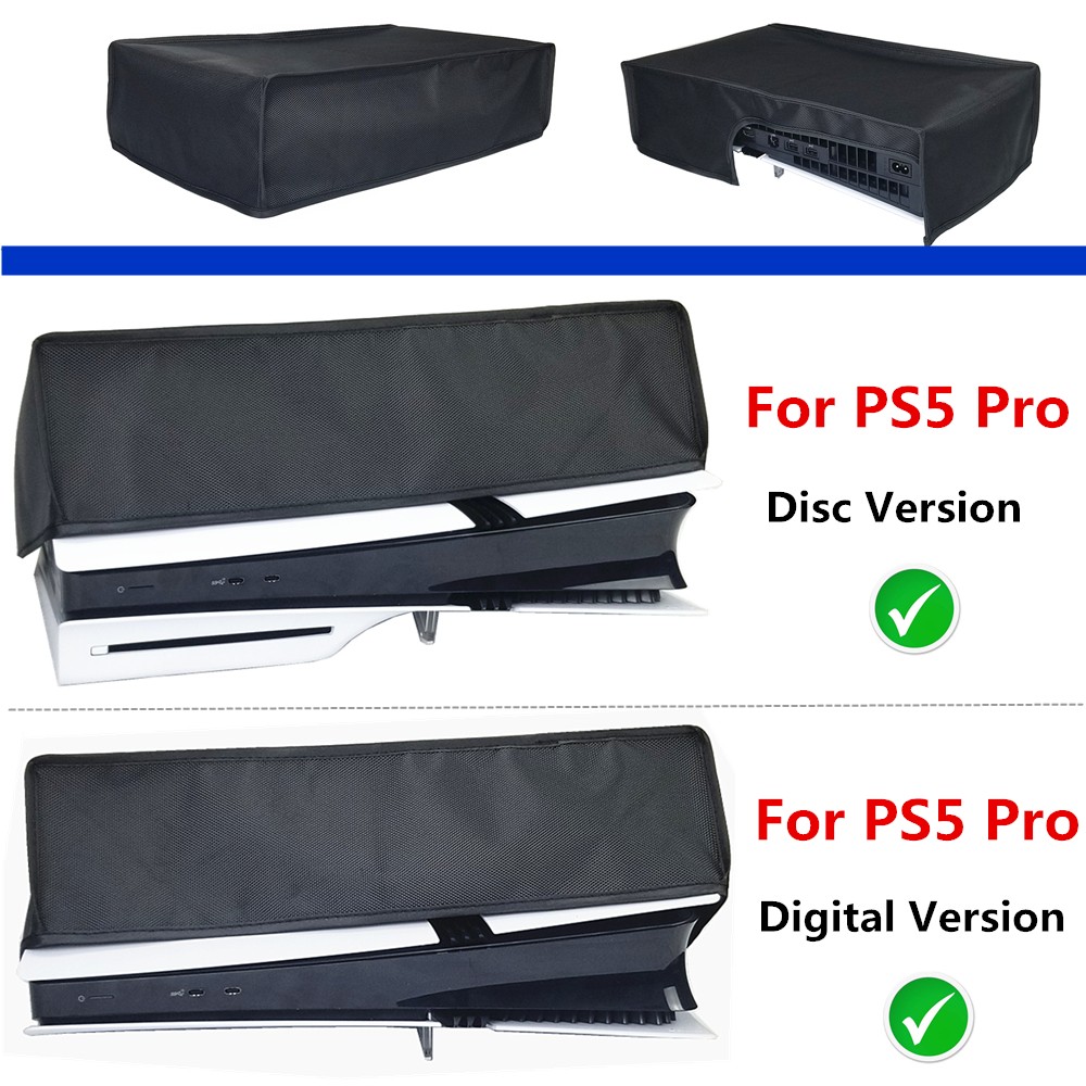 Anti-Scratch Dustproof Sleeve for PS5 Pro Console Gaming Accessories Horizontal