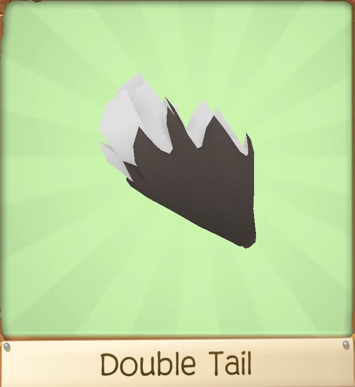 Animal Jam Play Wild AJPW Double Tail (READ DESCRIPTION)