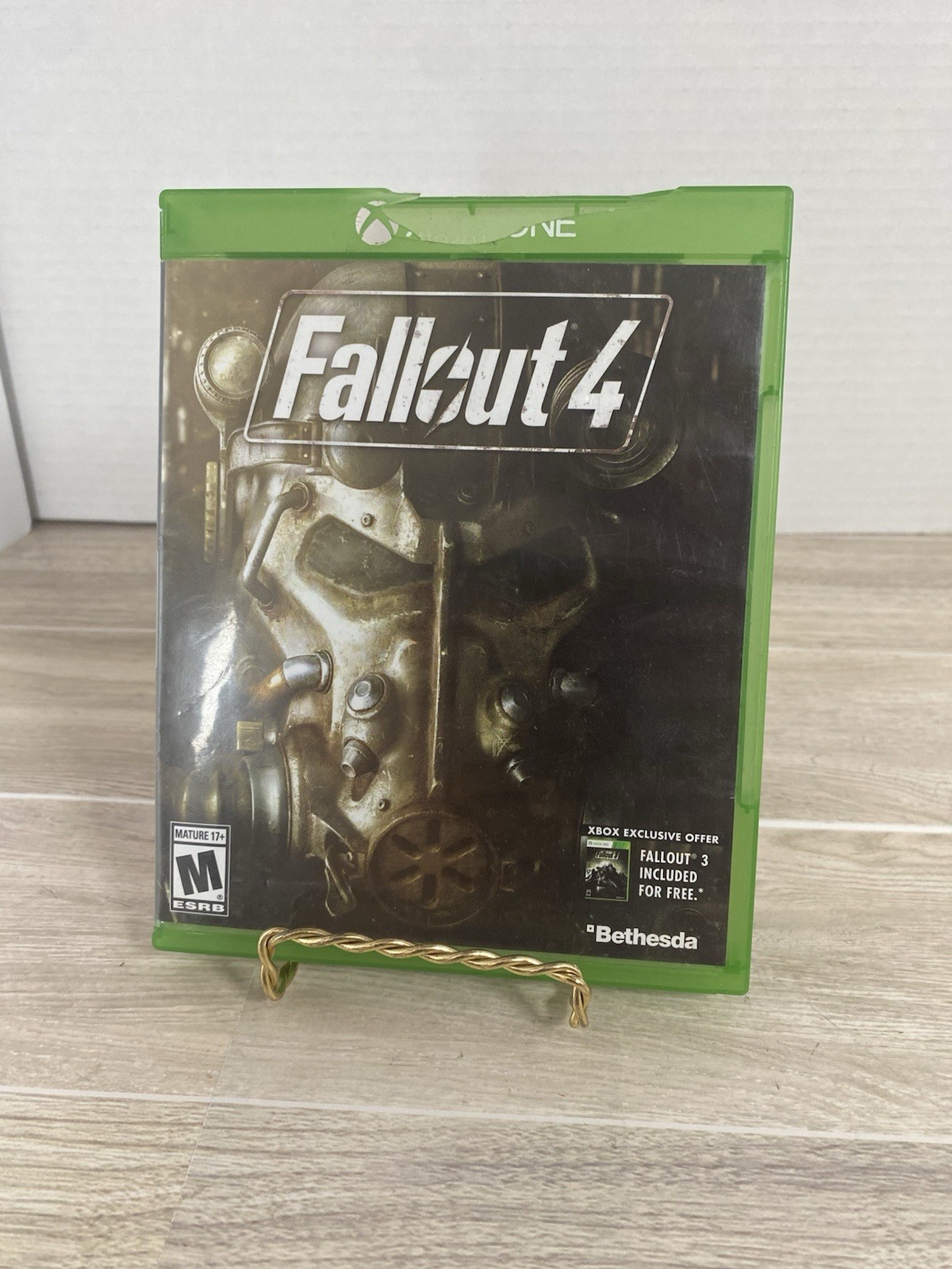 Fallout 4 (Xbox One, 2015) Complete Cleaned Tested Open World RPG Game