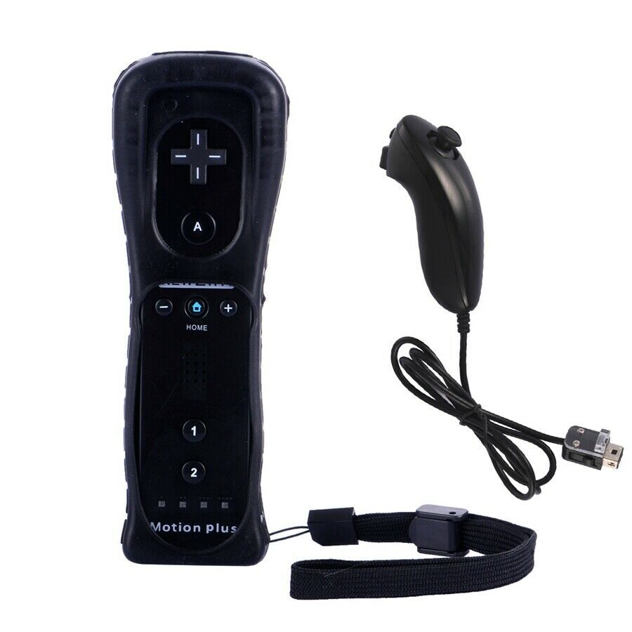 Motion Plus Wii Remote Controller and Nunchuck for Wii/Wii U Console Video Games