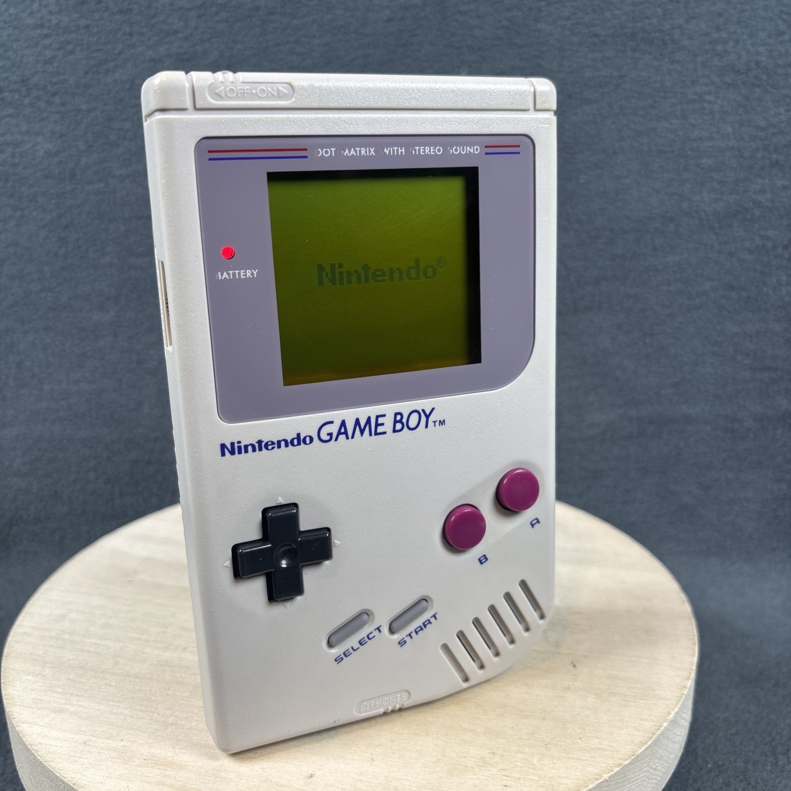 Nintendo Game Boy DMG-01 Console w/ New Screen Lens – Refurbished, Very Good