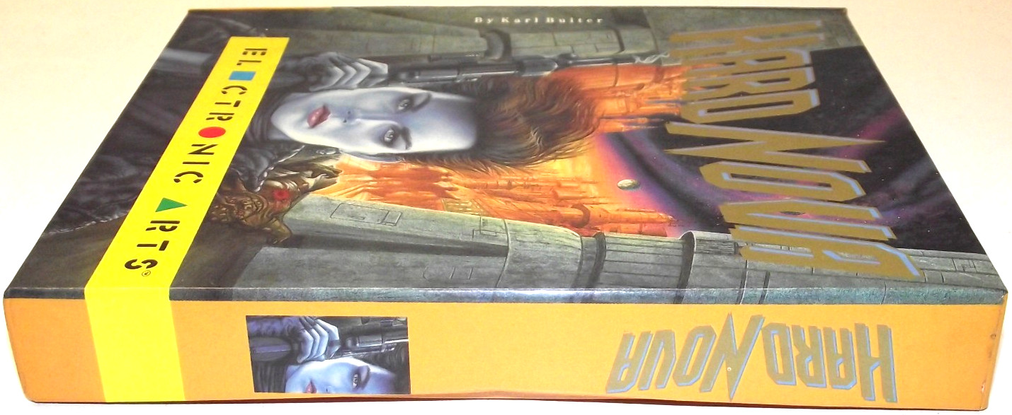 Hard Nova (Atari ST) COMPLETE IN BOX Malibu Interactive / Electronic Arts