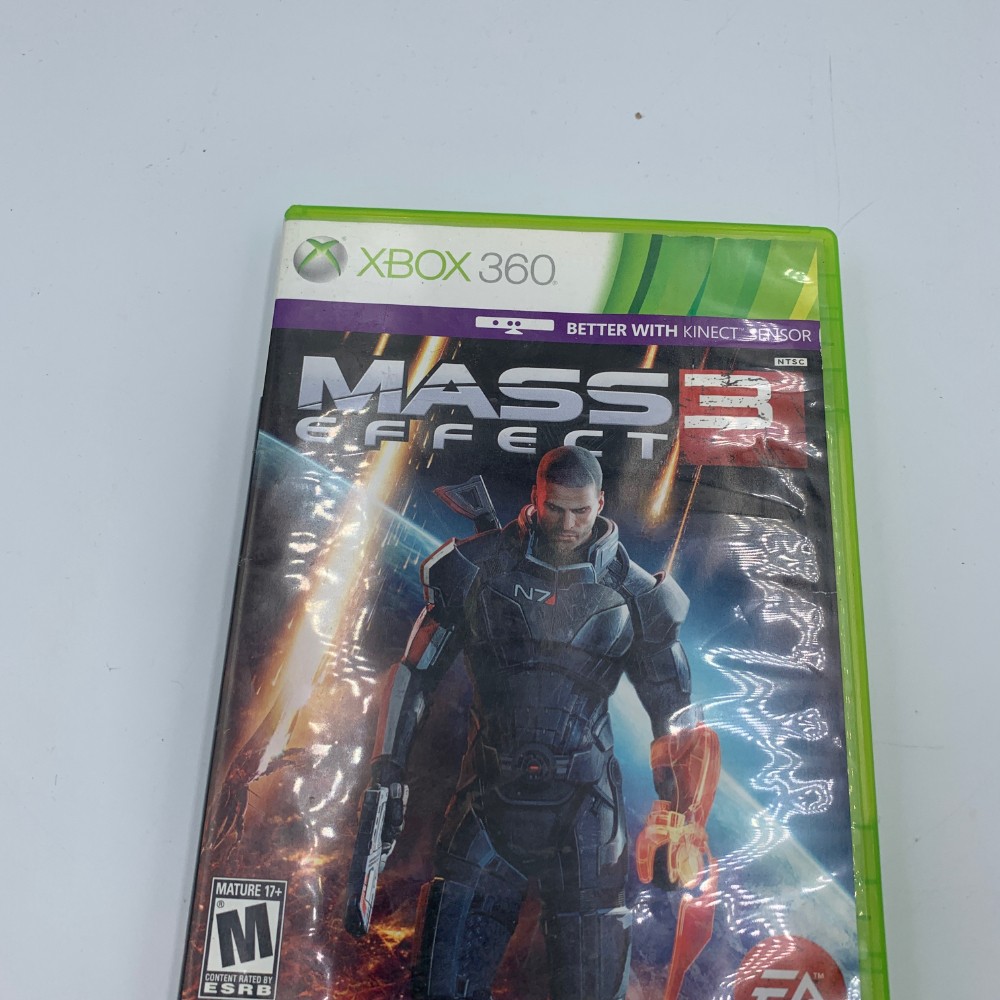 Mass Effect 3 (Xbox 360, 2012) Electronic Arts Third-Person Shooter Video Game