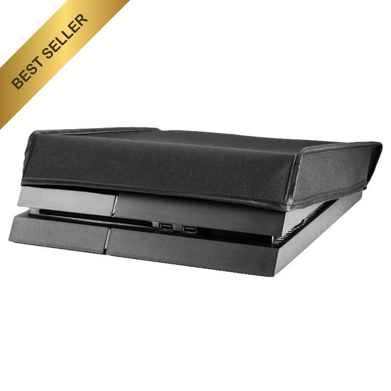 eXtremeRate Horizontal Dust Cover for PS4 Console Waterproof Anti Scratch Protec