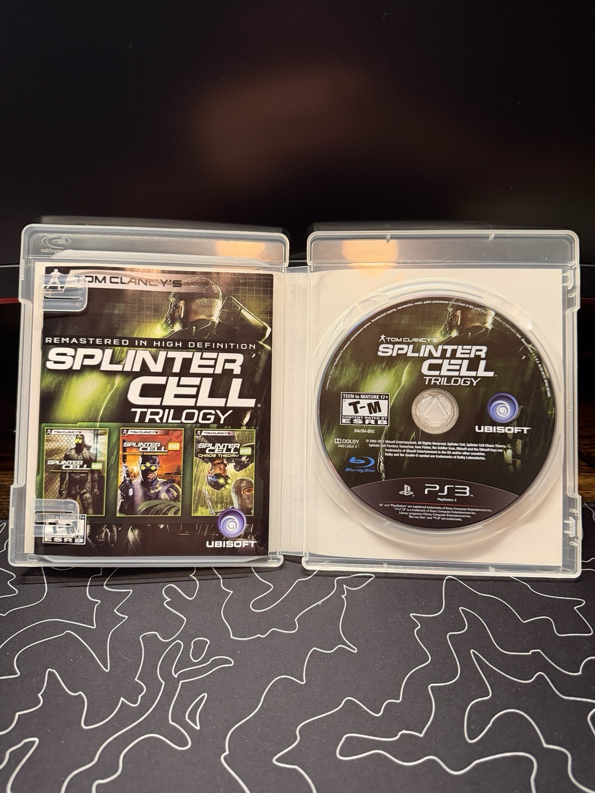 Tom Clancy’s Splinter Cell Trilogy, PlayStation 3/PS3 Remastered In HD CIB