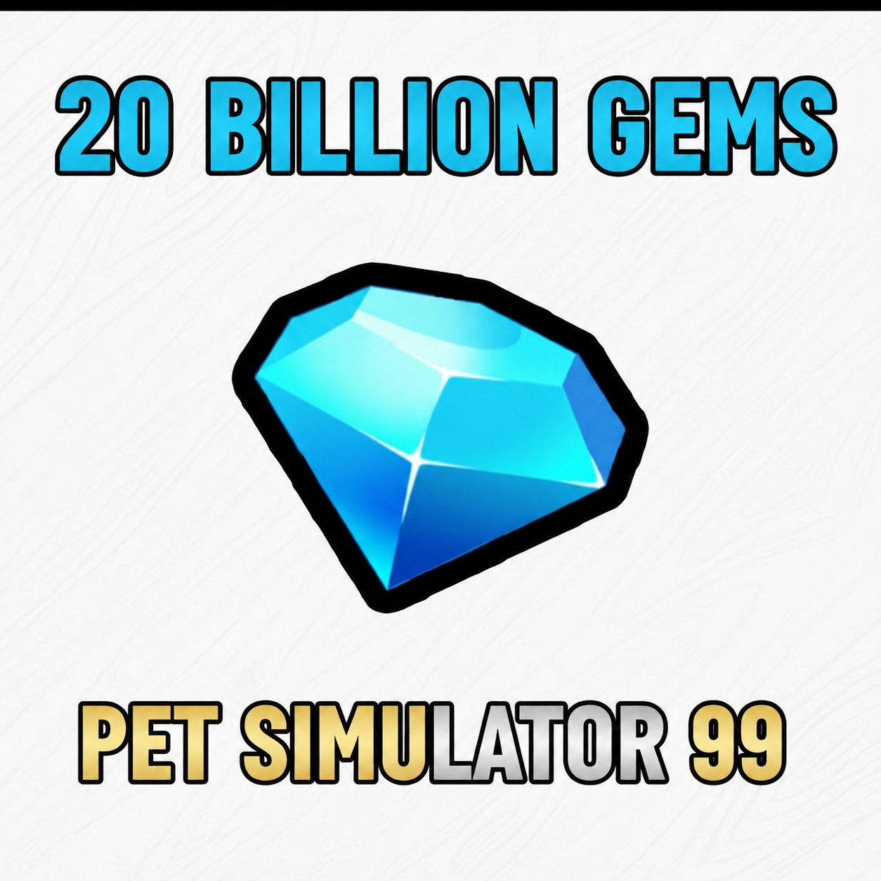 🔥💎 5-50 BILLION GEMS (PS99) 🔥PET SIMULATOR 99 – SAMEDAY!⚡💸