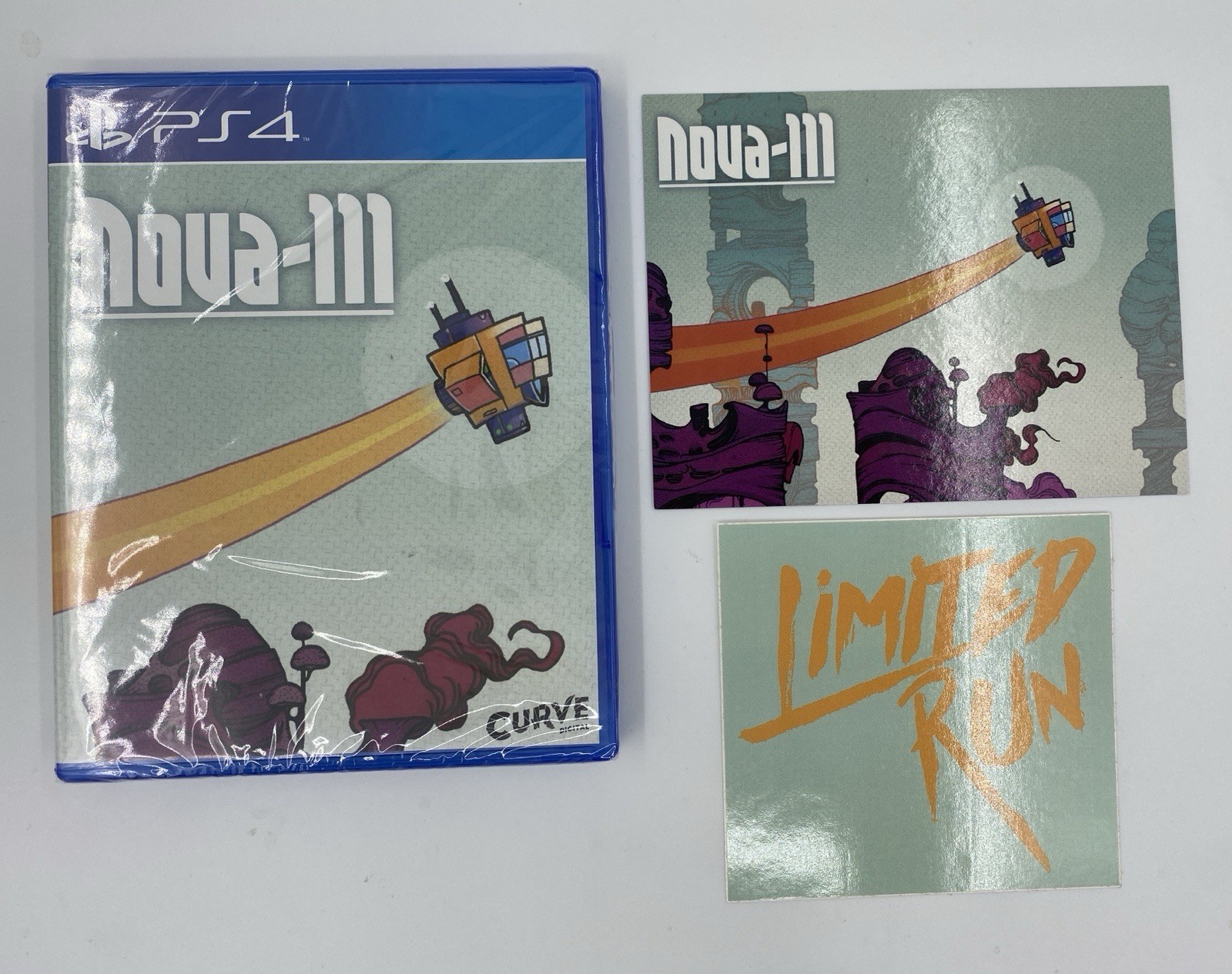 NEW Nova-111 PlayStation 4 PS4 Limited Run #046 Sealed W/ Postcard & Sticker