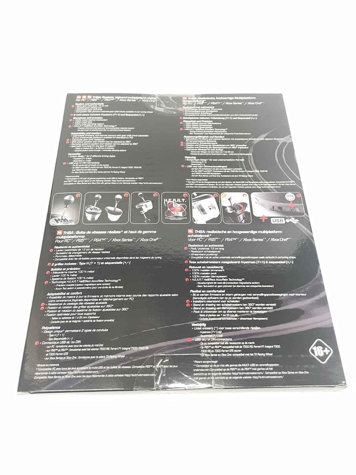 Thrustmaster TH8A Multi-Platform Add-On Shifter for PC PS5 PS4 Xbox NEW NIB