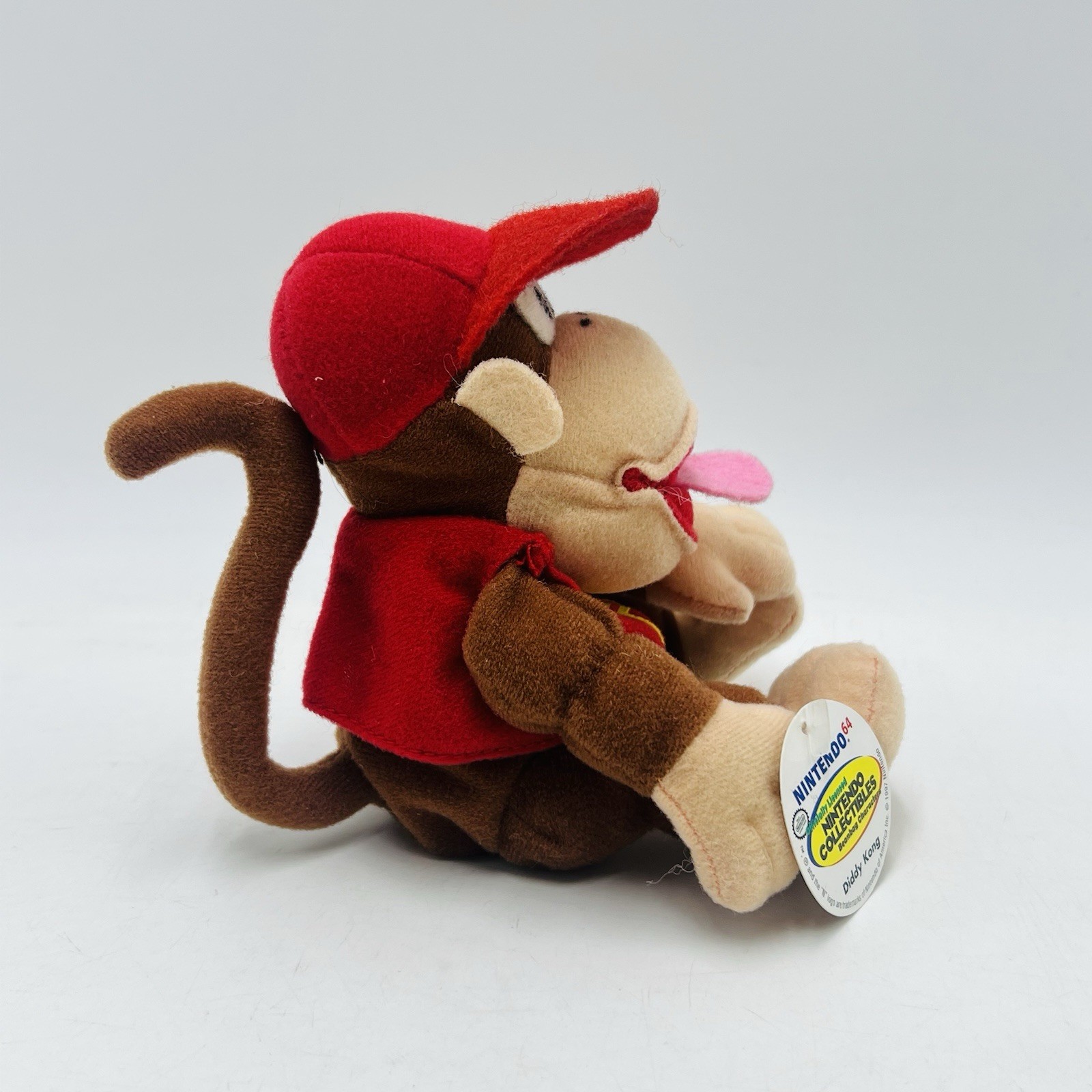 Diddy Kong Nintendo Collectibles Beanbag Plush 1997 Monkey New