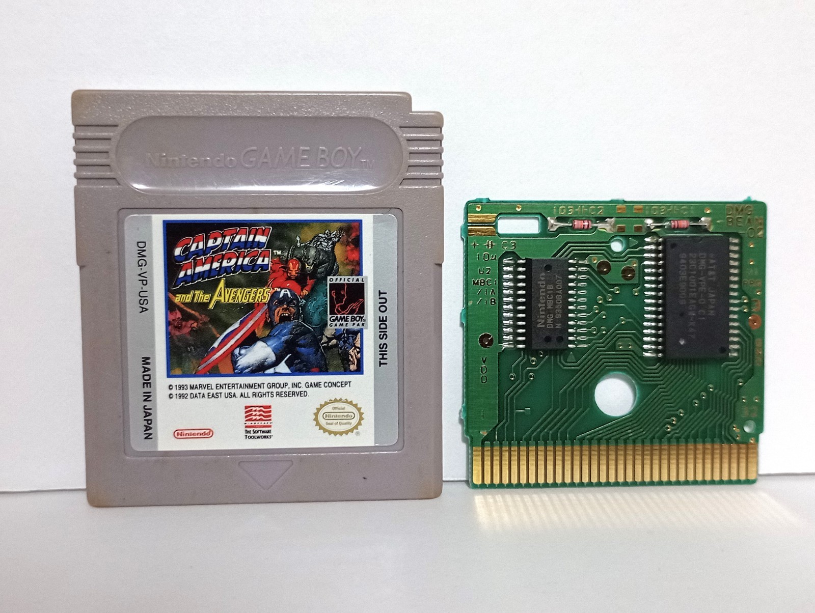Captain America and the Avengers – Game Boy – Cartridge – Authentic