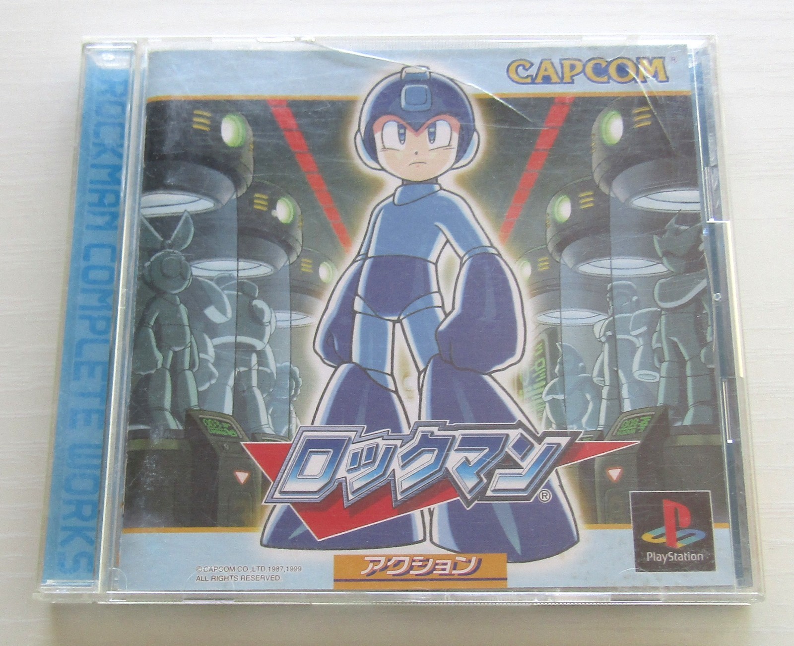 PS1 Rockman Megaman 1 2 3 4 5 6 complete PlayStation Japan import