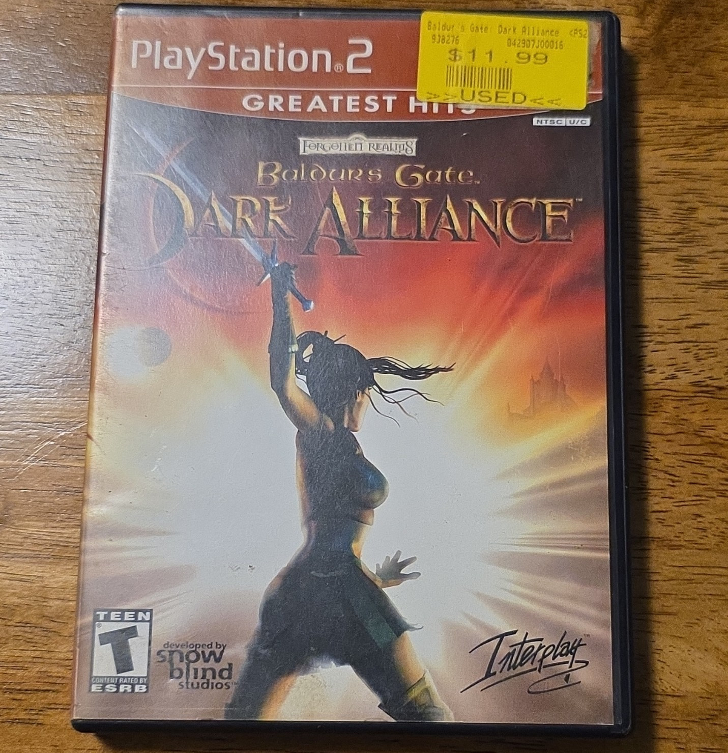 Interplay Baldur’s Gate: Dark Alliance PS2 (T) NTSC-U/C (US/Canada)