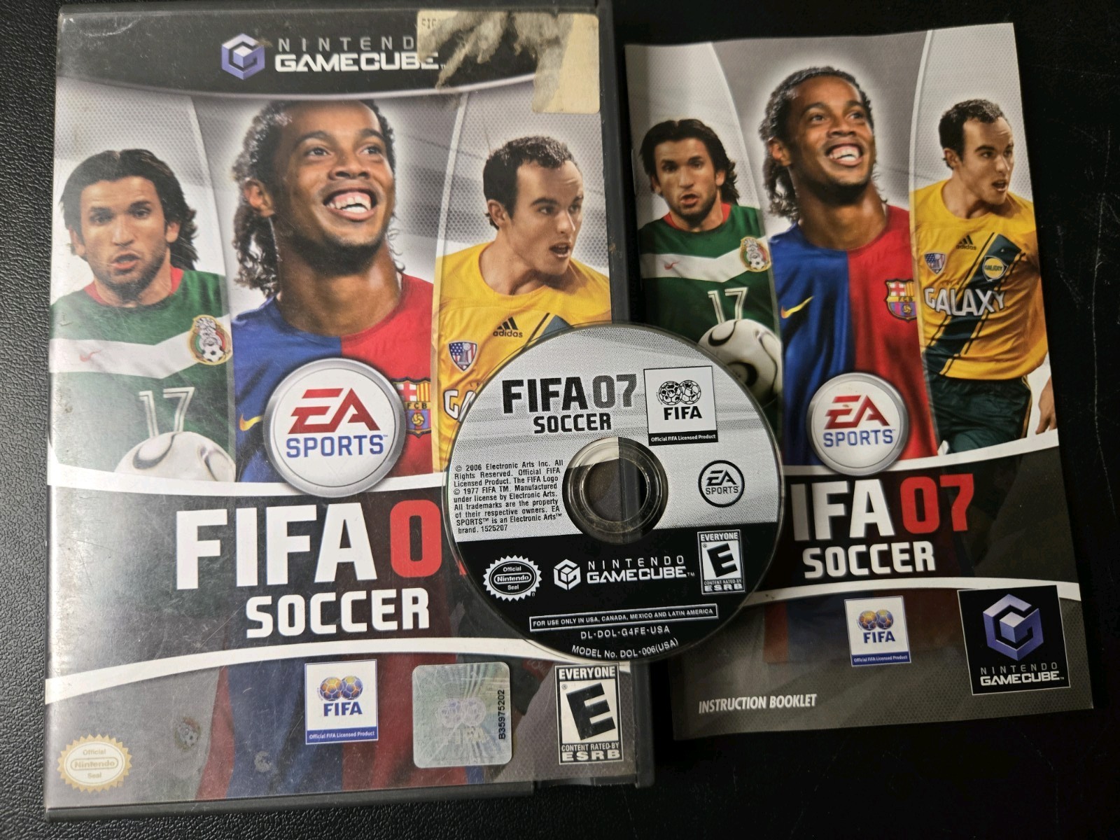FIFA 07 Soccer Nintendo GameCube 2006 Complete CIB