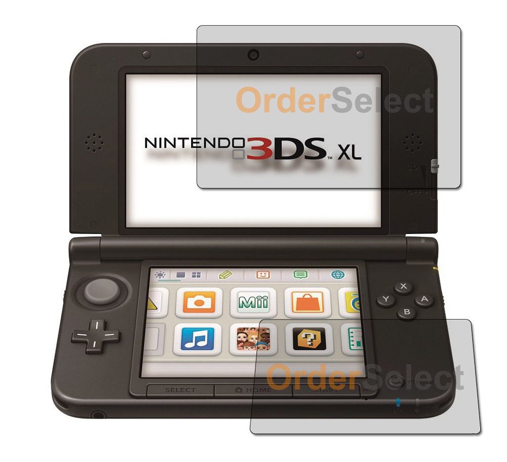 New Anti-Scratch Clear LCD Screen Guard Protector for Nintendo 3DS XL N3DS XL
