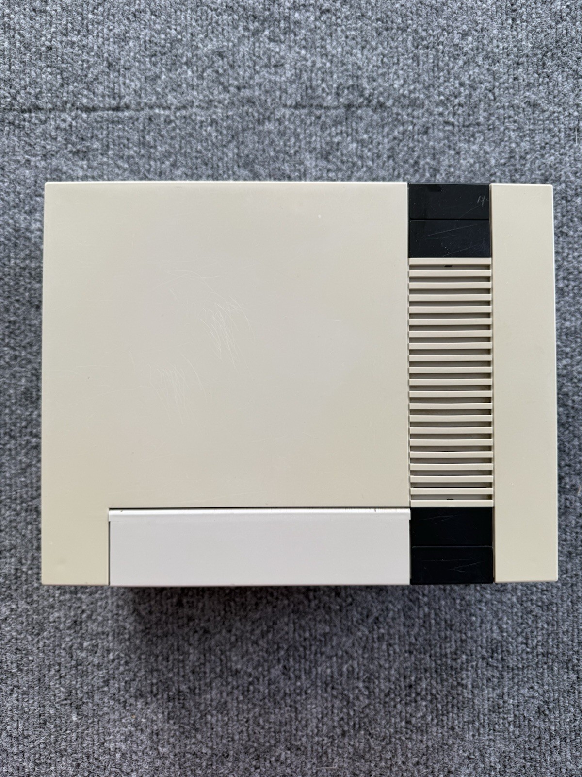 Nintendo NES Console NES-001 AV MOD Composite Output Untested w/Controller