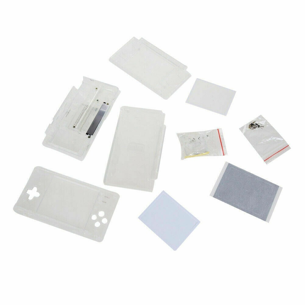 Full Replacement Housing Shell Screen Lens Clear For Nintendo DS Lite NDSL OEM