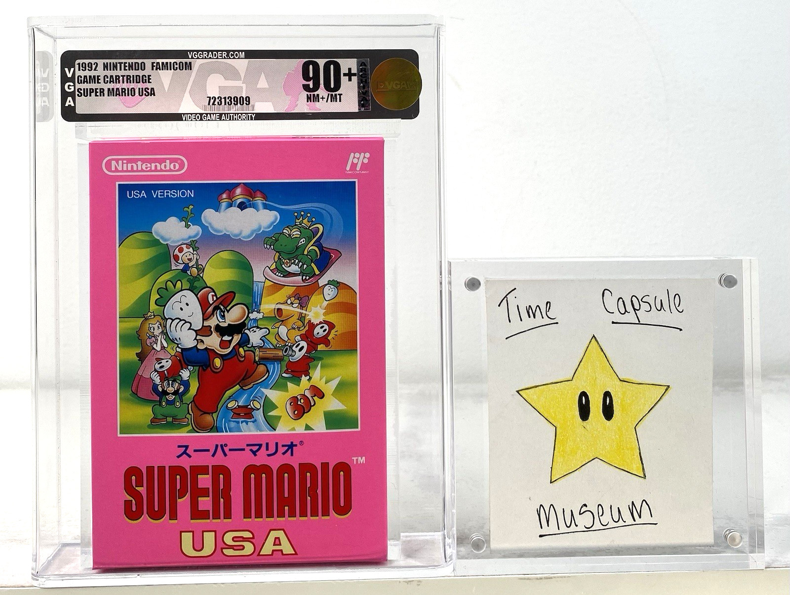 Super Mario Bros. USA Nintendo Famicom Japanese NES New 1992 Sealed VGA 90+