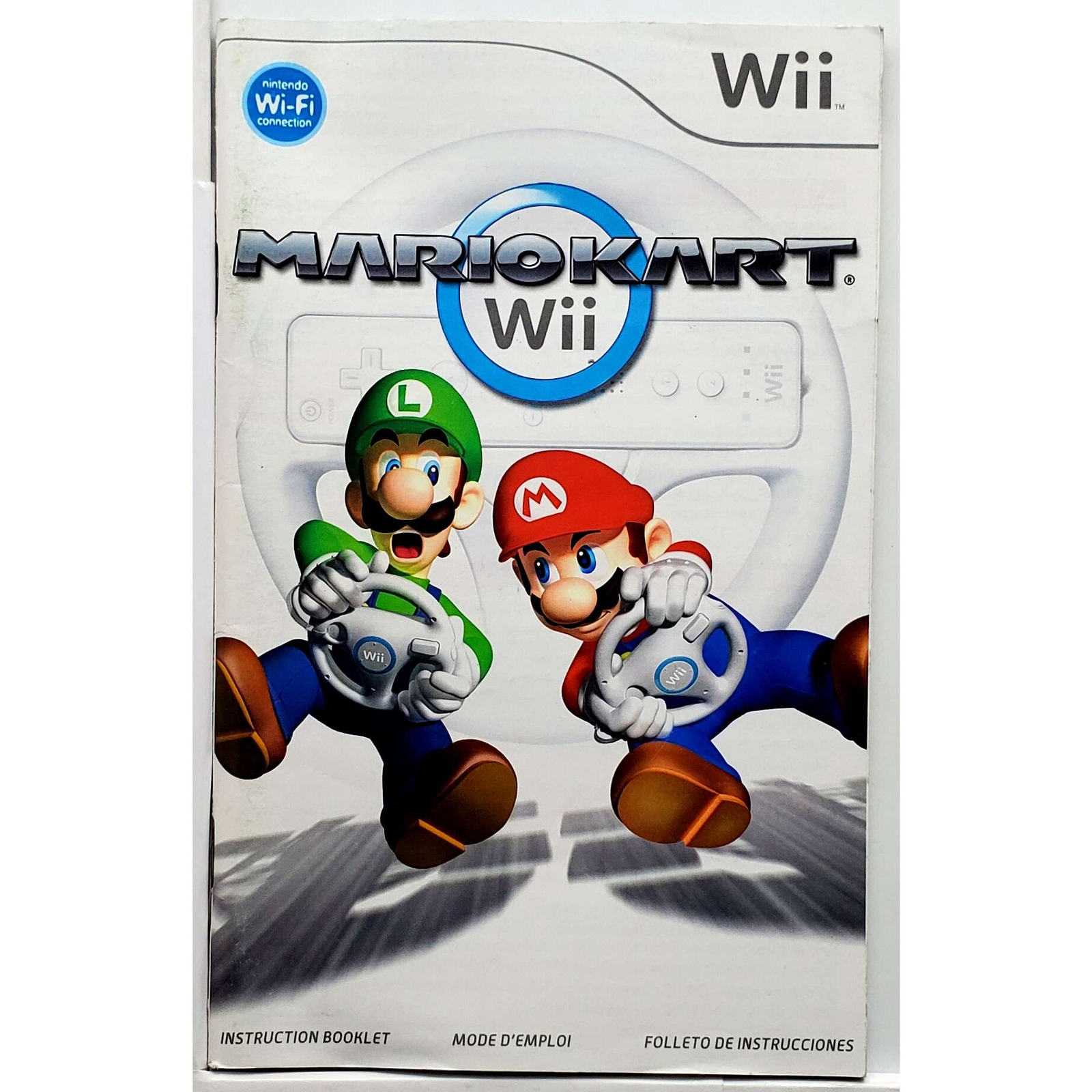 (Manual Only) Mario Kart – Nintendo Wii Pristine Authentic Instruction Booklet