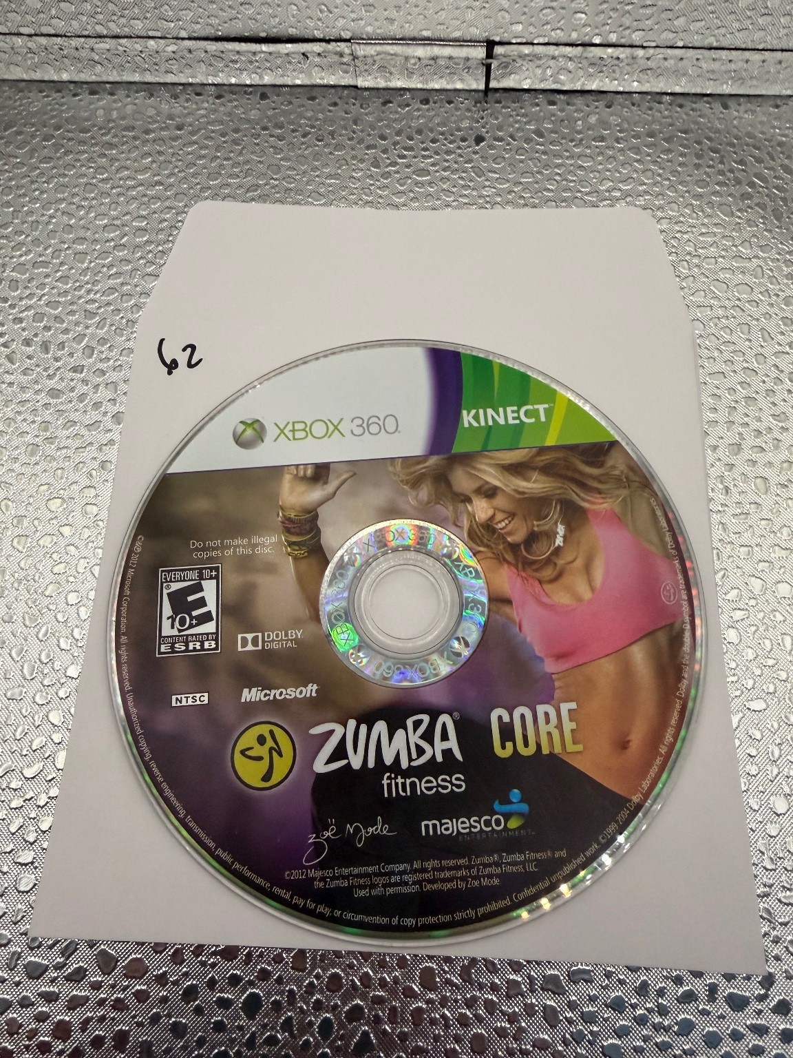 Zumba Core Fitness Xbox 360 Kinect Video Game Dance Exercise NTSC 2012