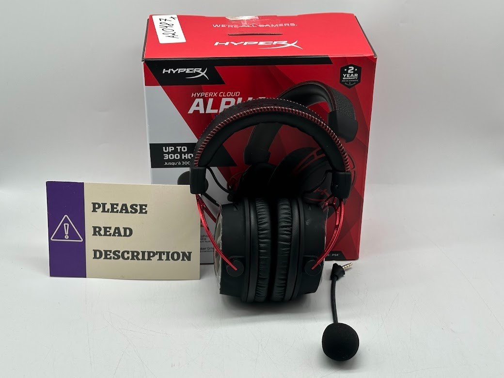 HyperX Cloud Alpha Wireless DTS Headphone – Black – READ
