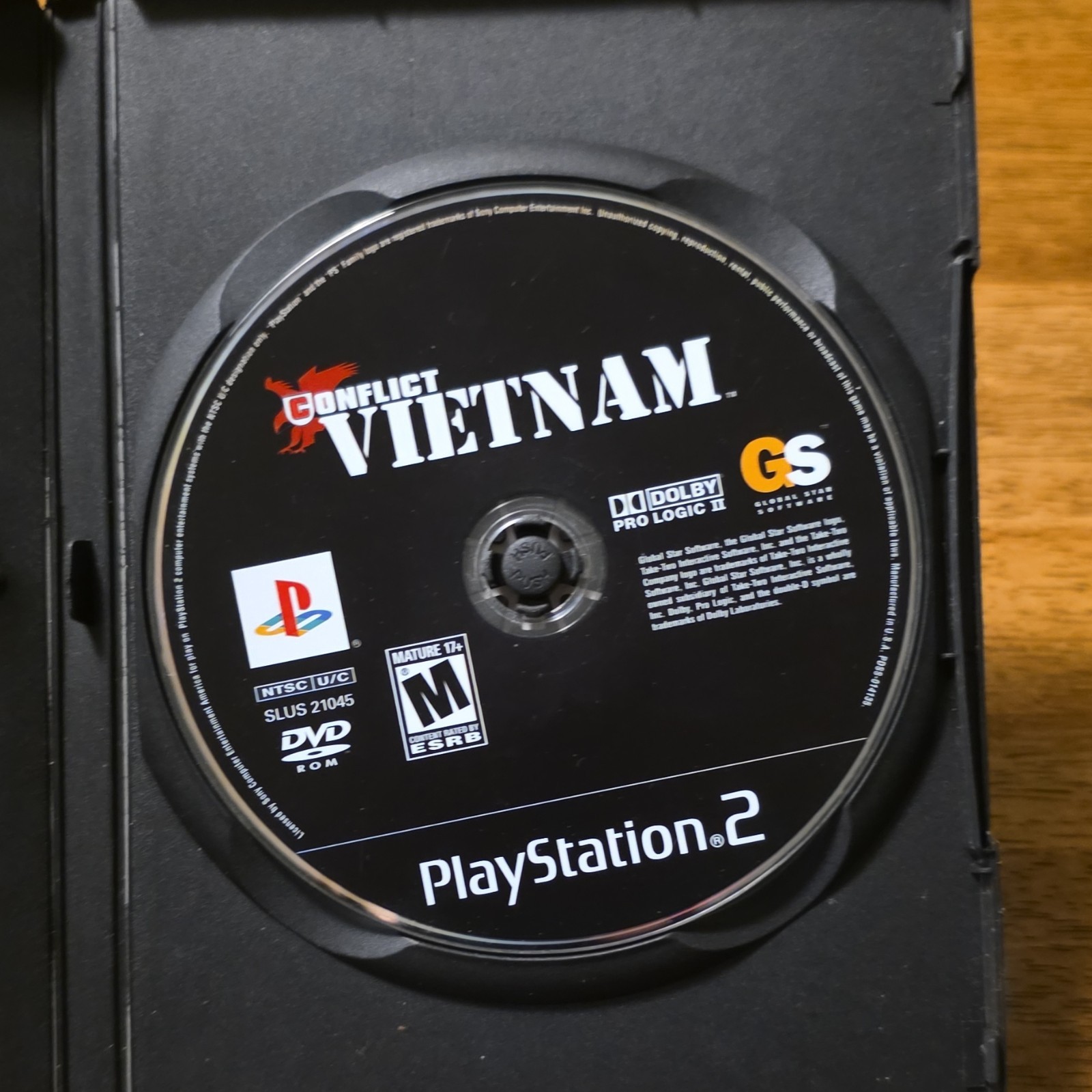 Global Star Software Conflict: Vietnam PS2 (M) NTSC-U/C (US/Canada) w/ Case