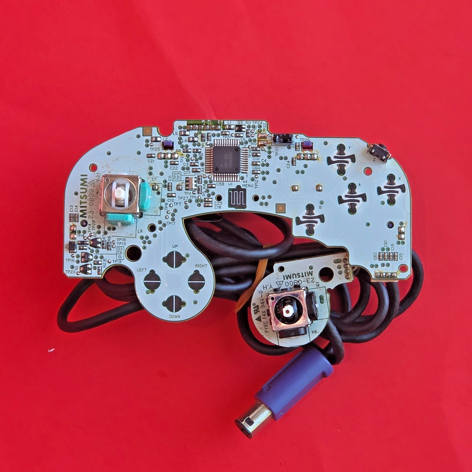 Nintendo GameCube Controller DOL-003 Motherboard with Wire Cable Joystick COLORS