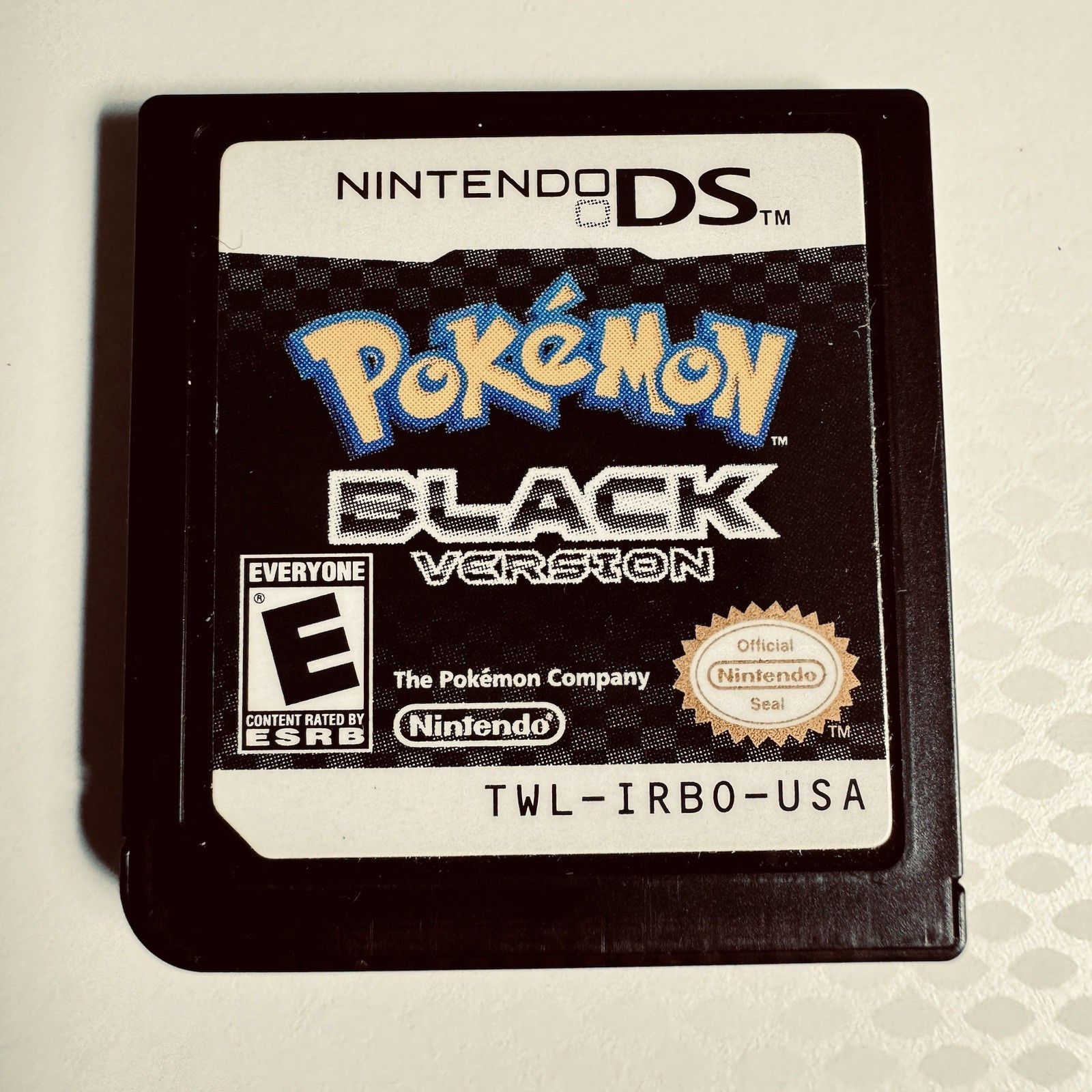 Pokémon Black Version Nintendo DS *Authentic* Cartidge Only Tested Working 2011