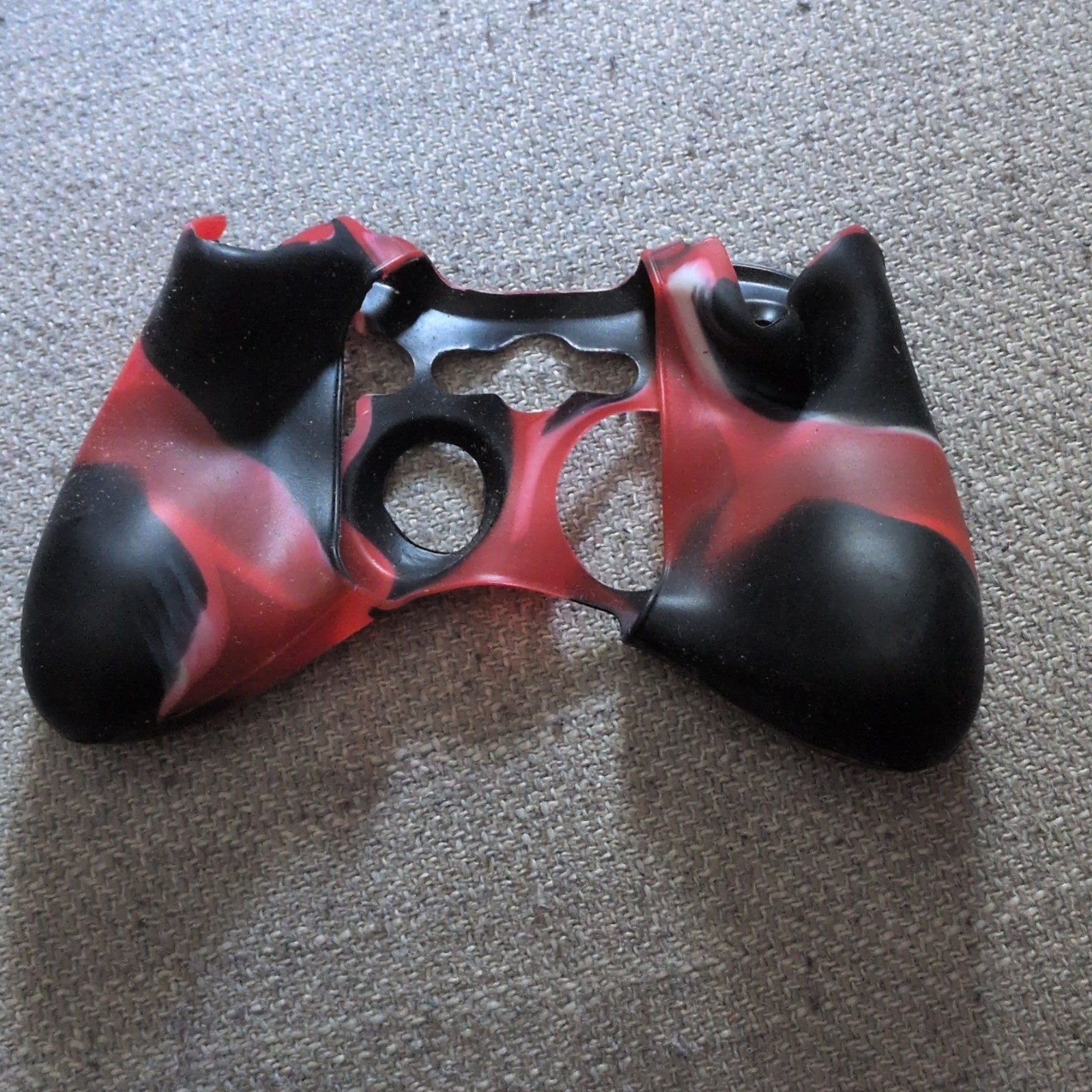 Black/Red Silicone Anti-Scratch Protective Skin Shell for Xbox Controller